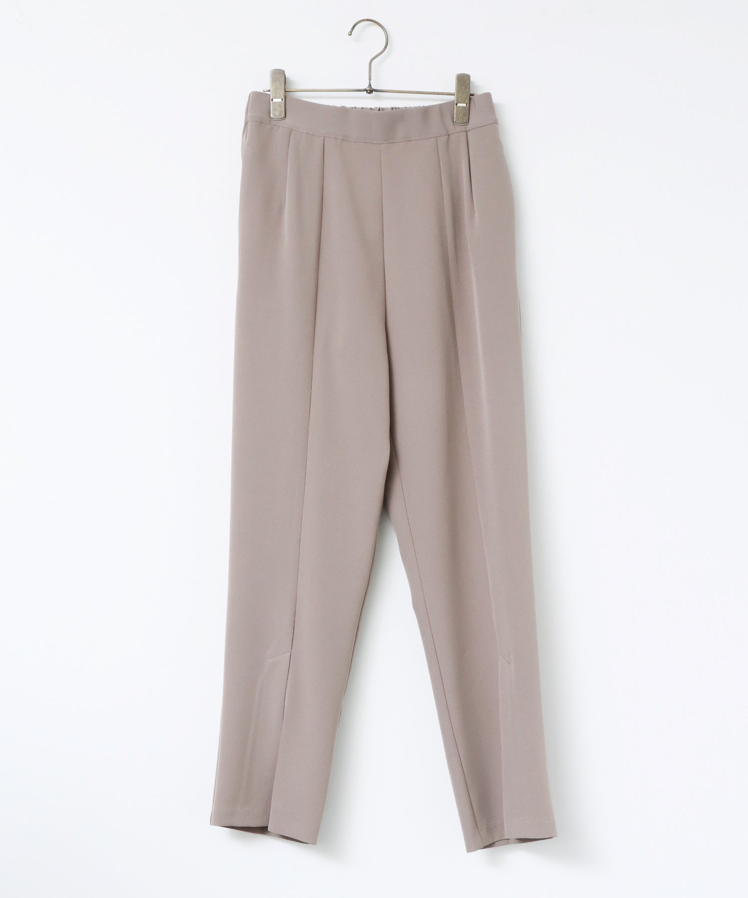 【ストレッチ】センターベンツ テーパードパンツ