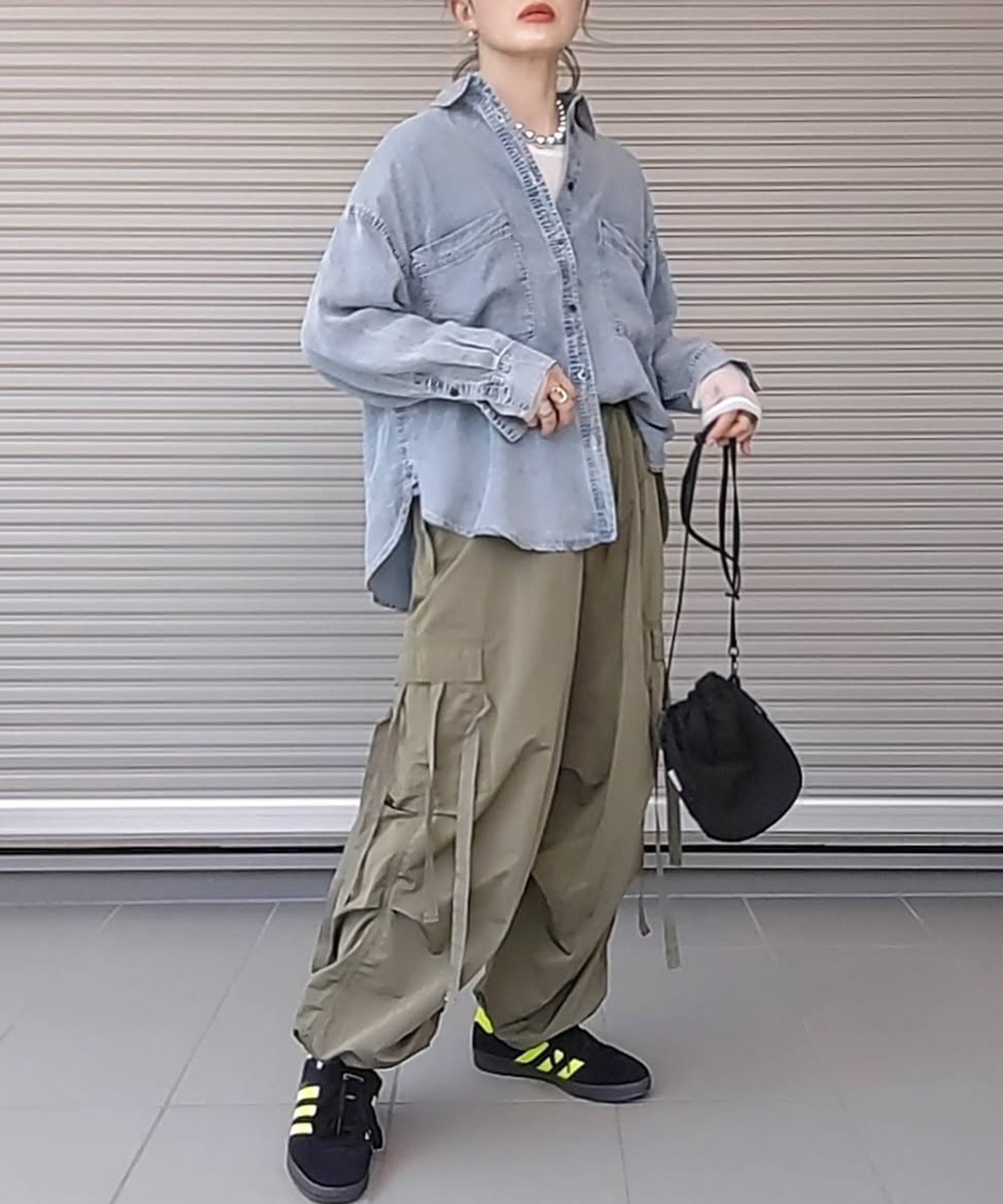 [LIMITED] TENCEL DENIM PIECE-DYED OVERSHIRT