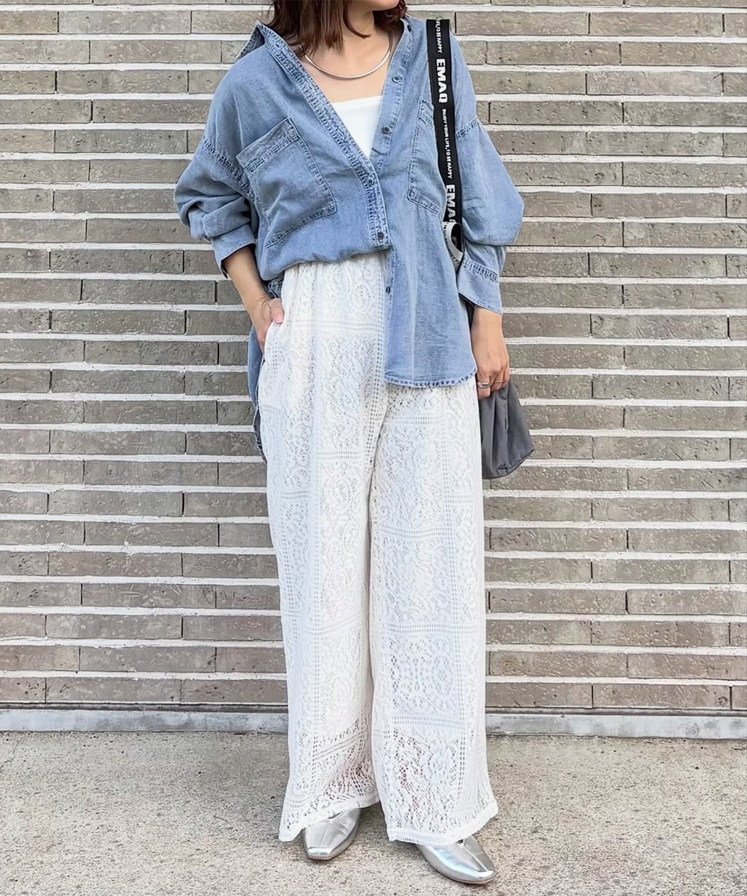 [LIMITED] TENCEL DENIM PIECE-DYED OVERSHIRT