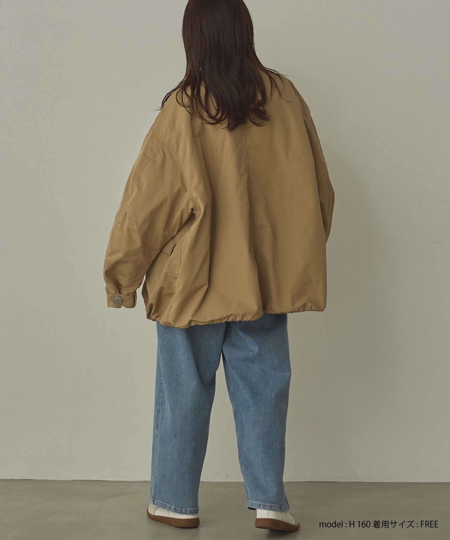 Max&Co フード付きモッズコート　ポーチ付き　モロスト　キャメル　40 Max&Co フード付きモッズコート ポーチ付き モロスト キャメル 40