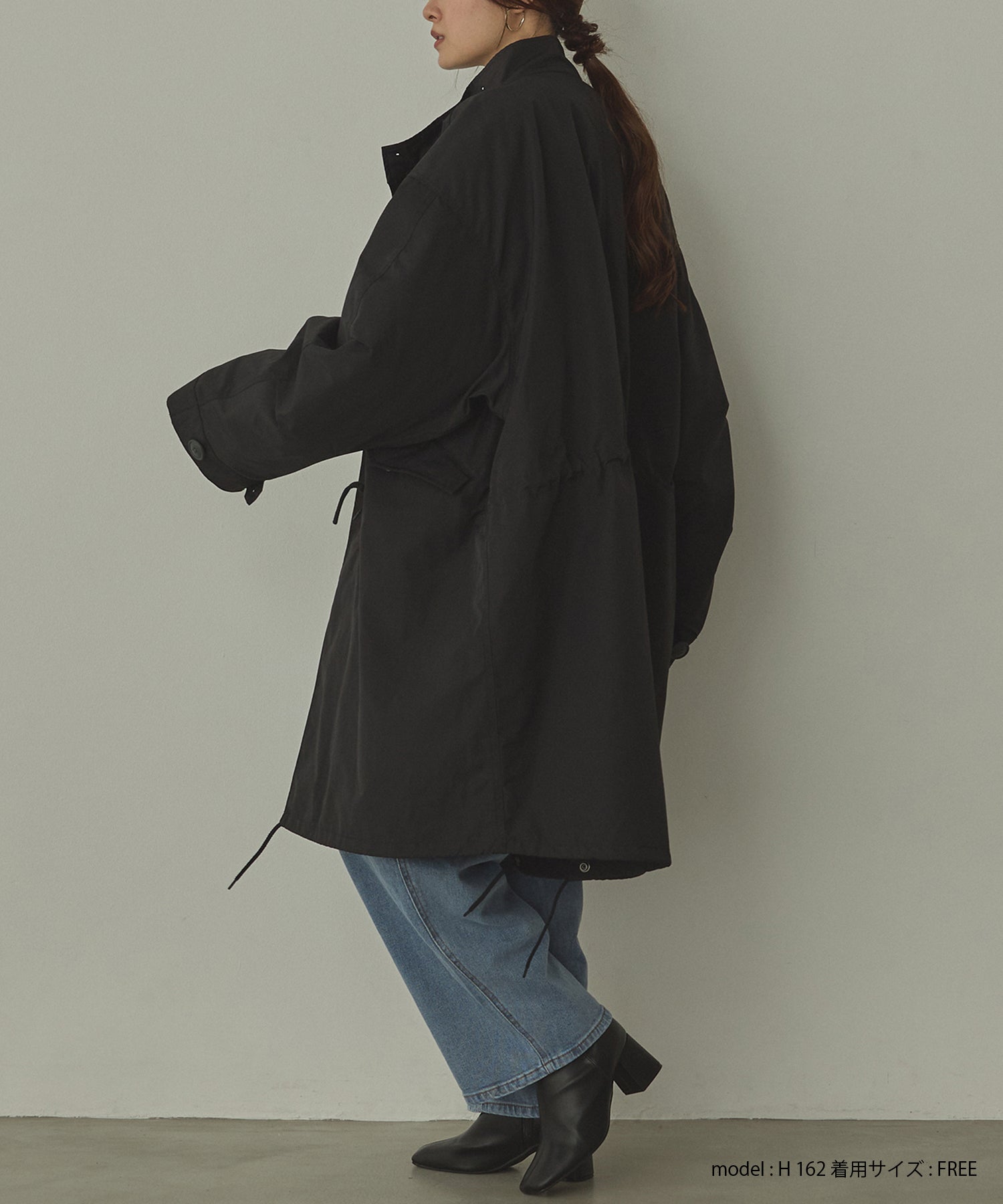 TCブロード ロングモッズコート