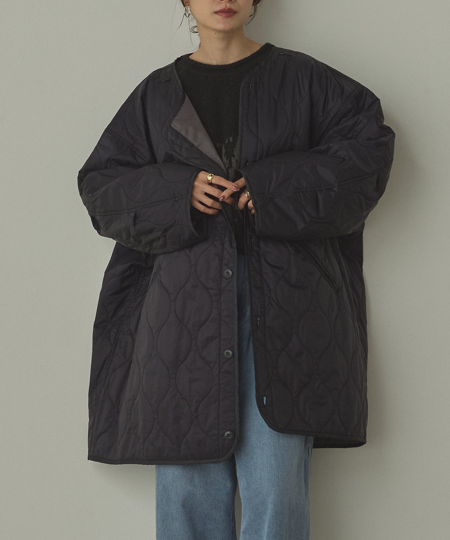 TCブロード ロングモッズコート