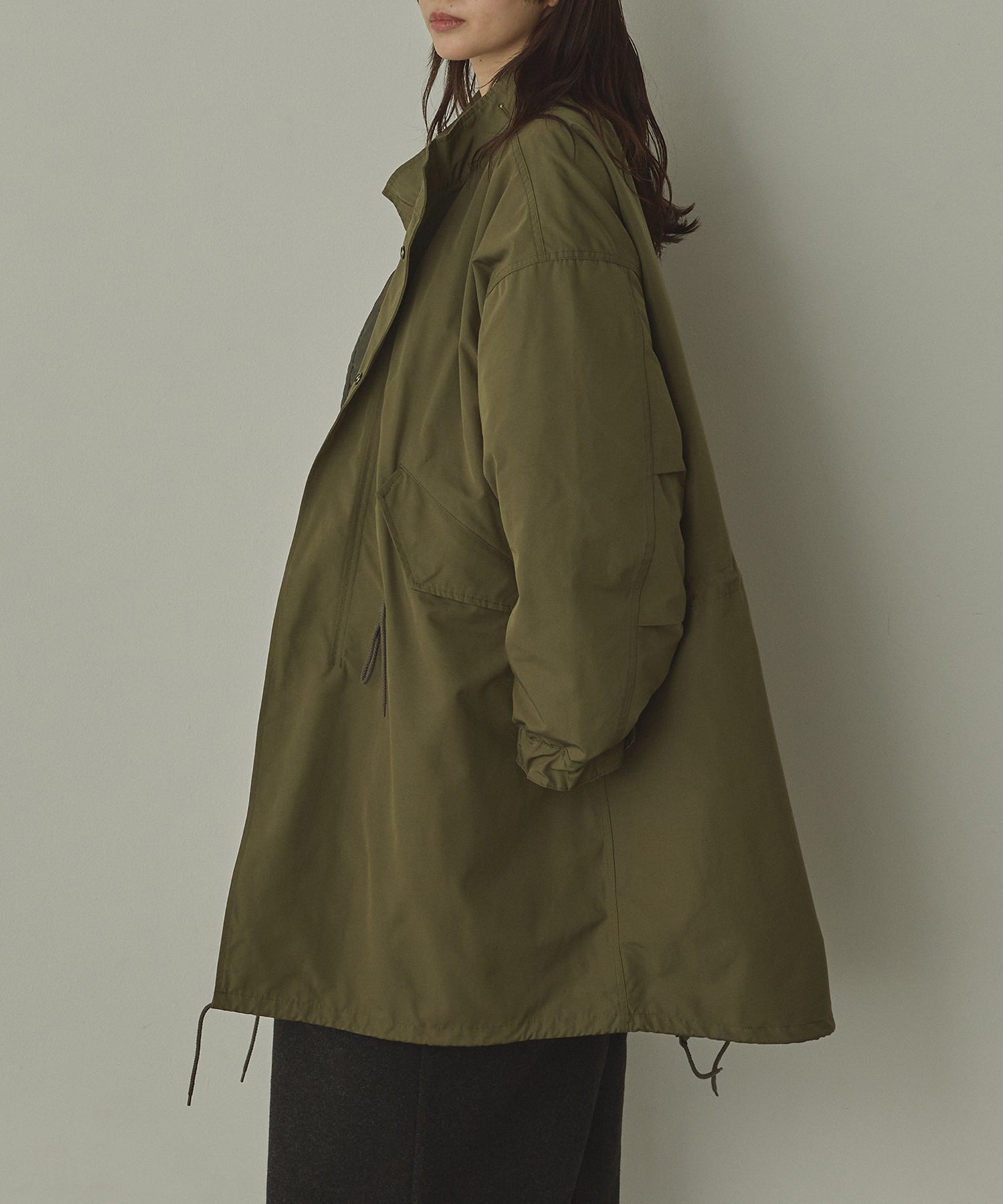 TCブロード ロングモッズコート