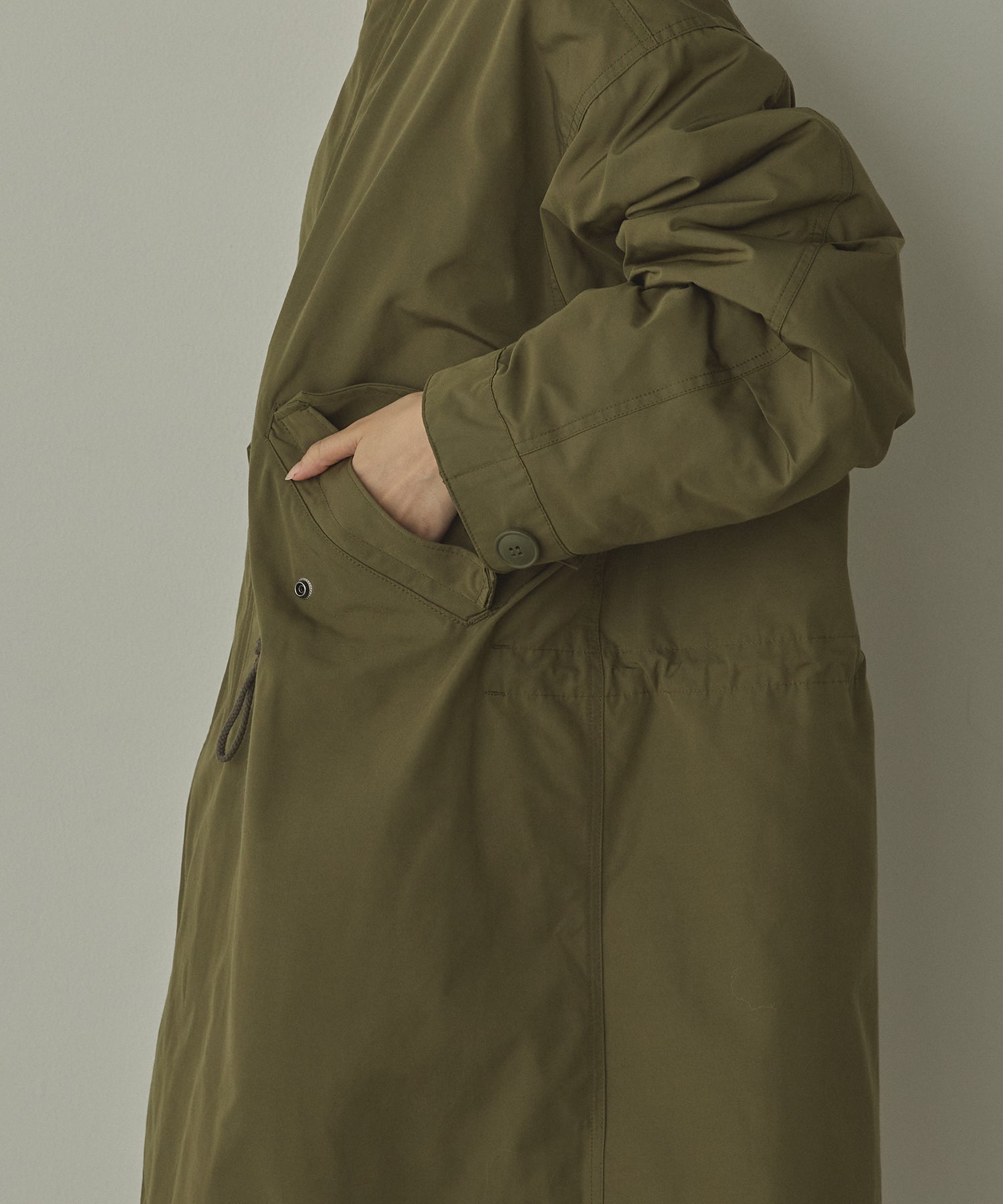 TCブロード ロングモッズコート