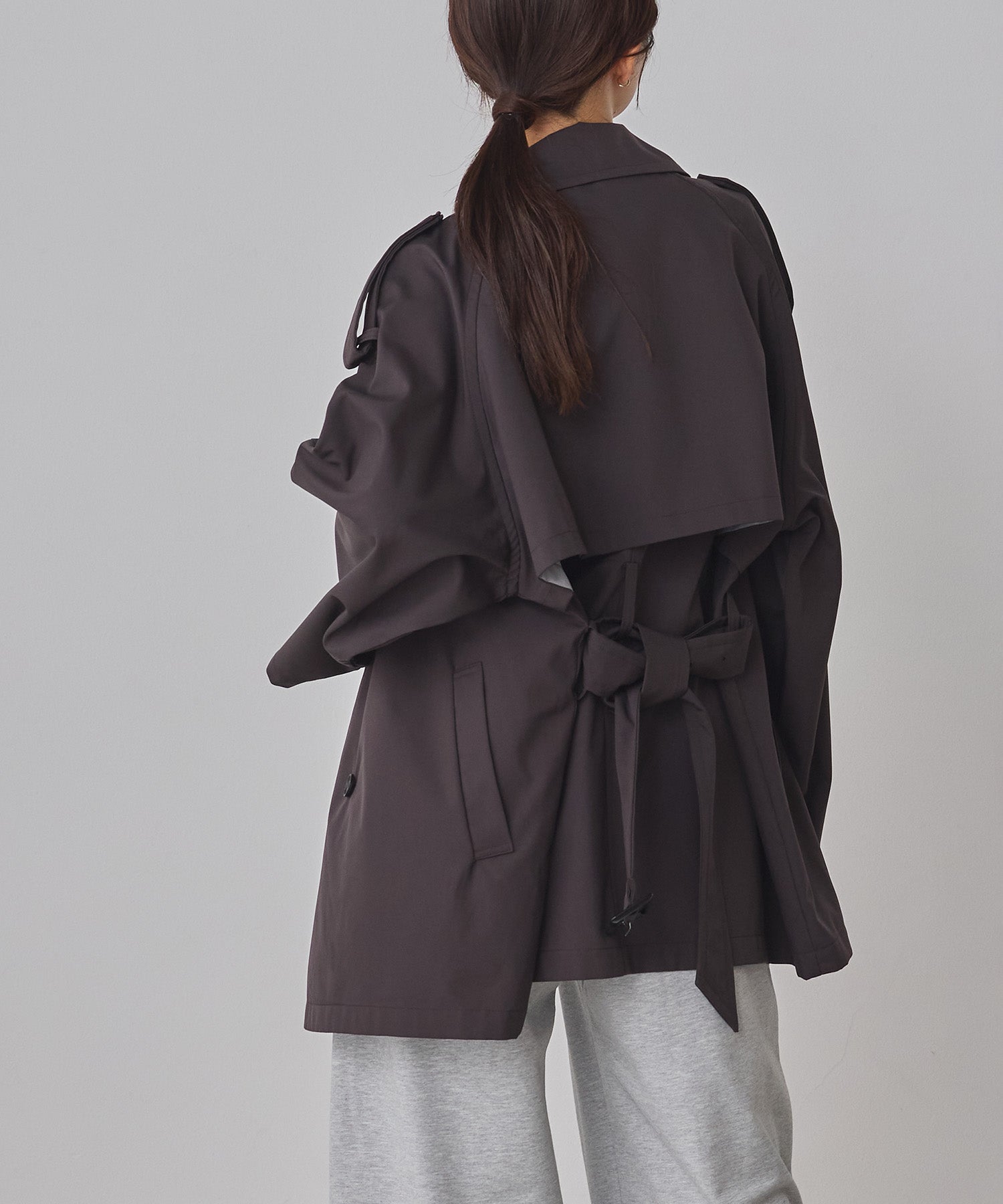 BONDING MIDI TRENCH COAT