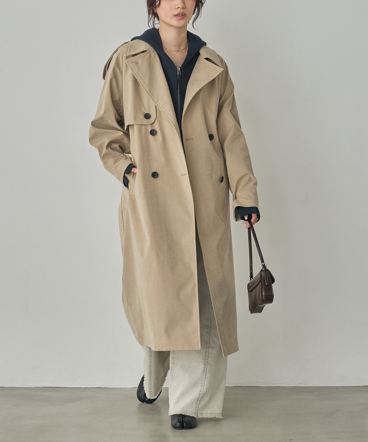BONDED TRENCH COAT