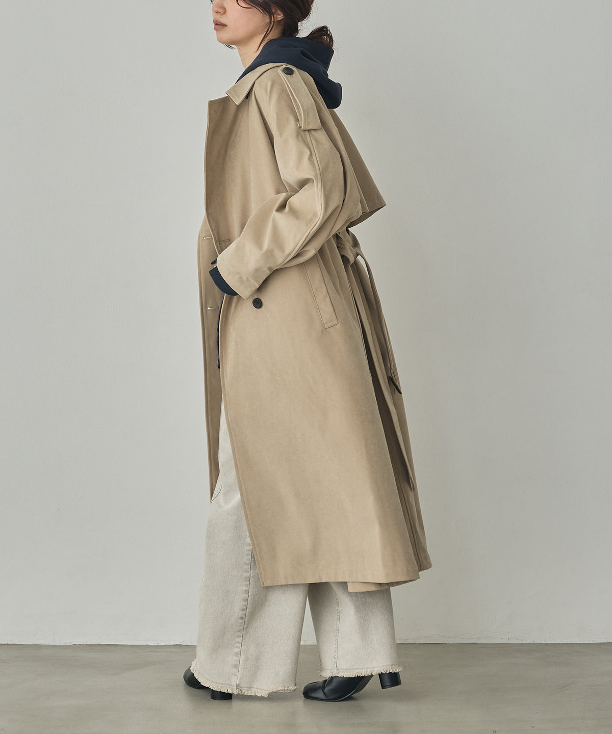 BONDED TRENCH COAT