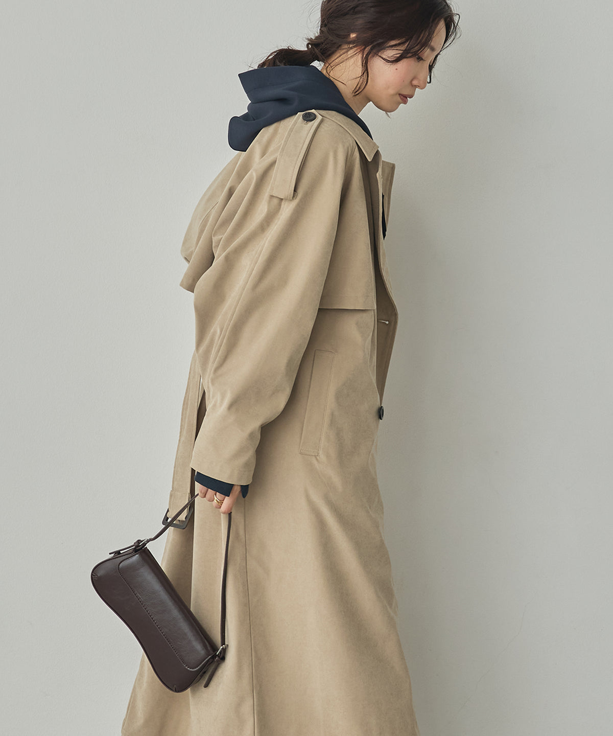 BONDED TRENCH COAT