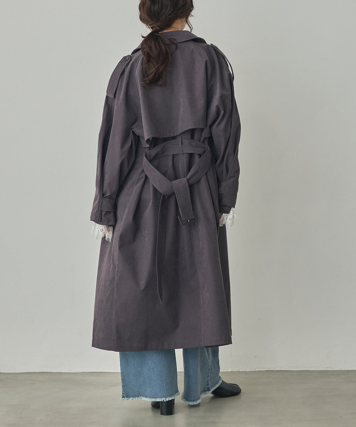 BONDED TRENCH COAT