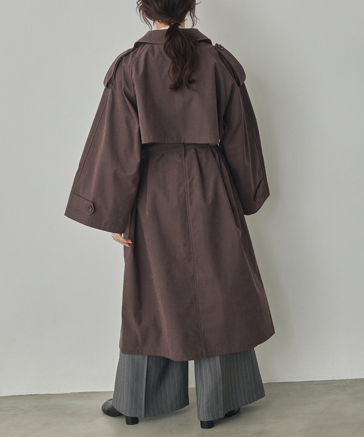 BONDED TRENCH COAT