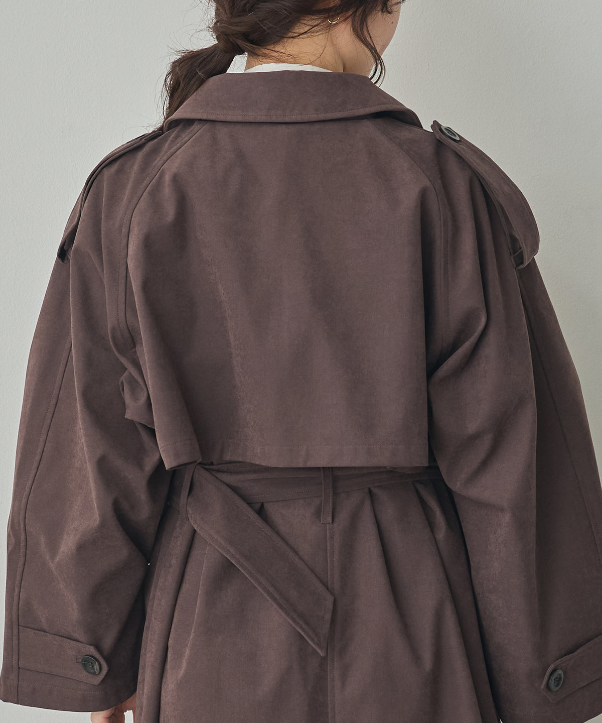BONDED TRENCH COAT