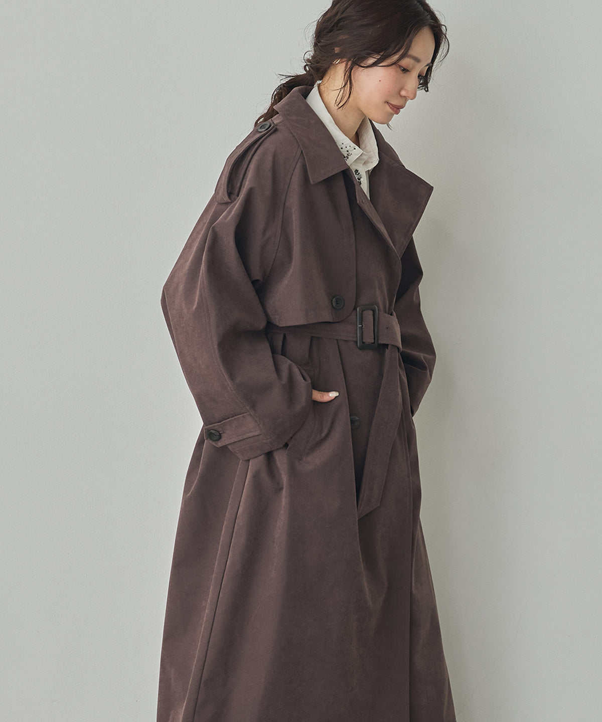 BONDED TRENCH COAT