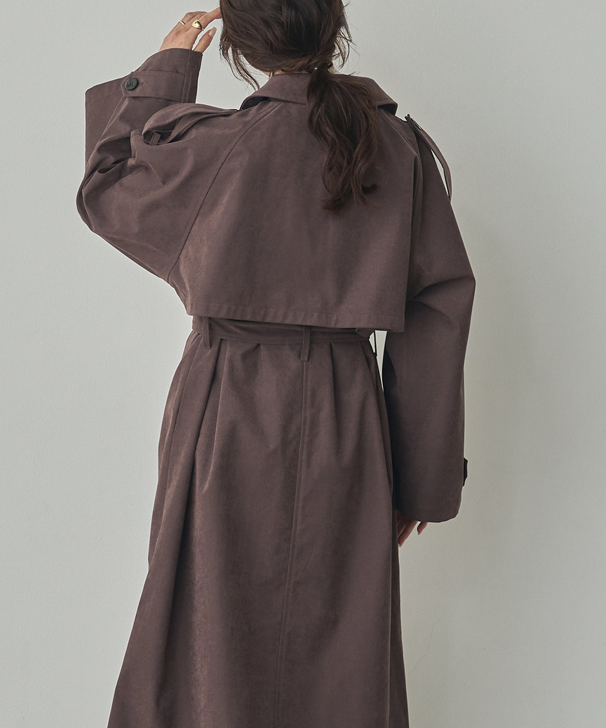 BONDED TRENCH COAT