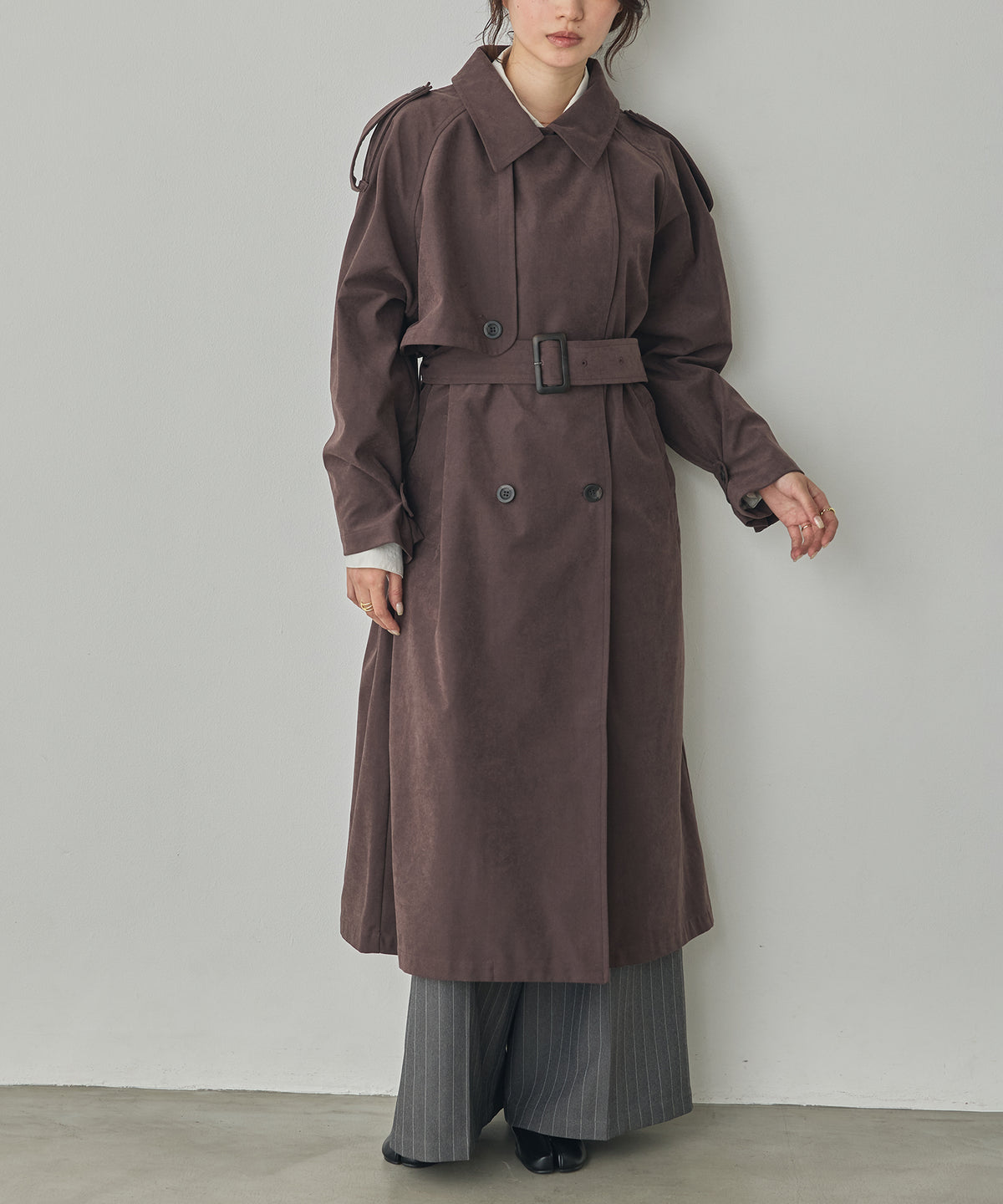 BONDED TRENCH COAT