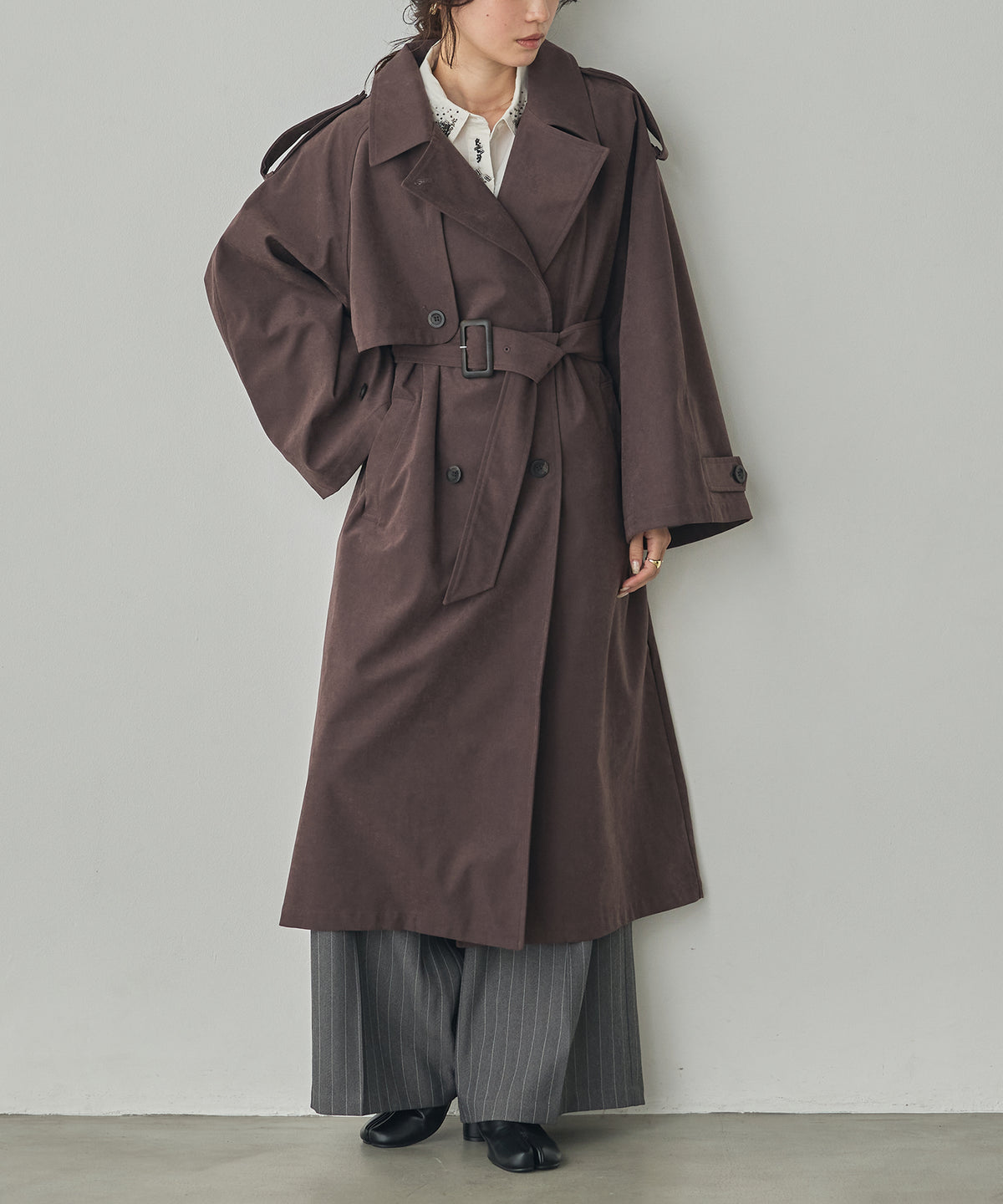 BONDED TRENCH COAT