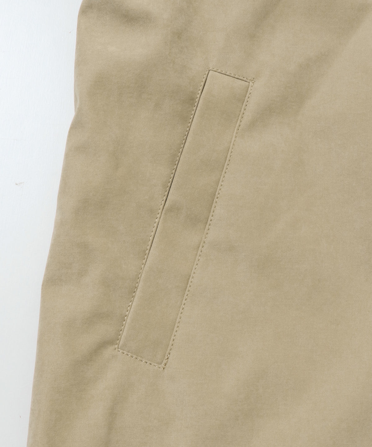 COLOUR-BLOCKED COLLAR BONDED STAND-UP COLLAR COAT