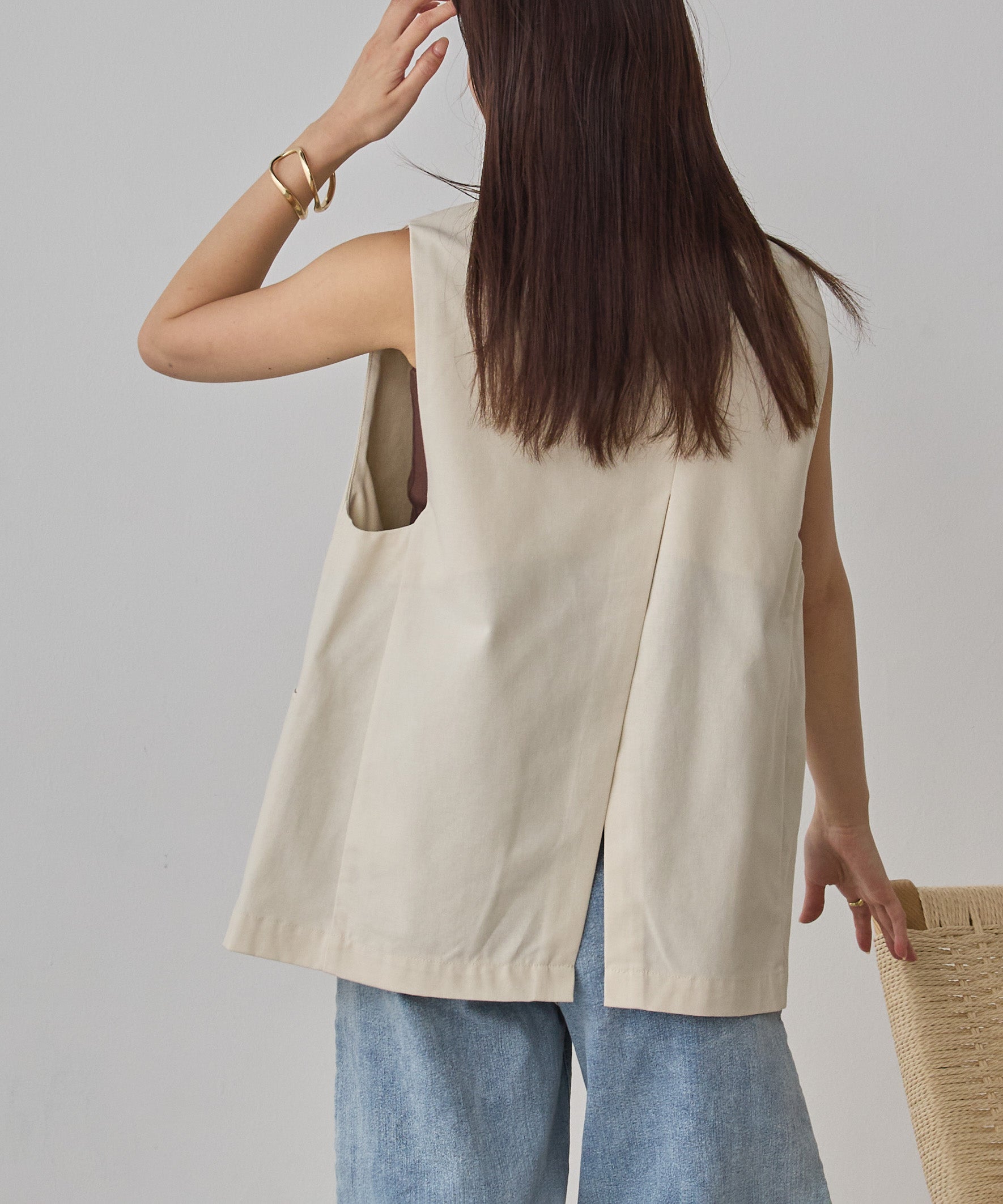 FRENCH LINEN GILET