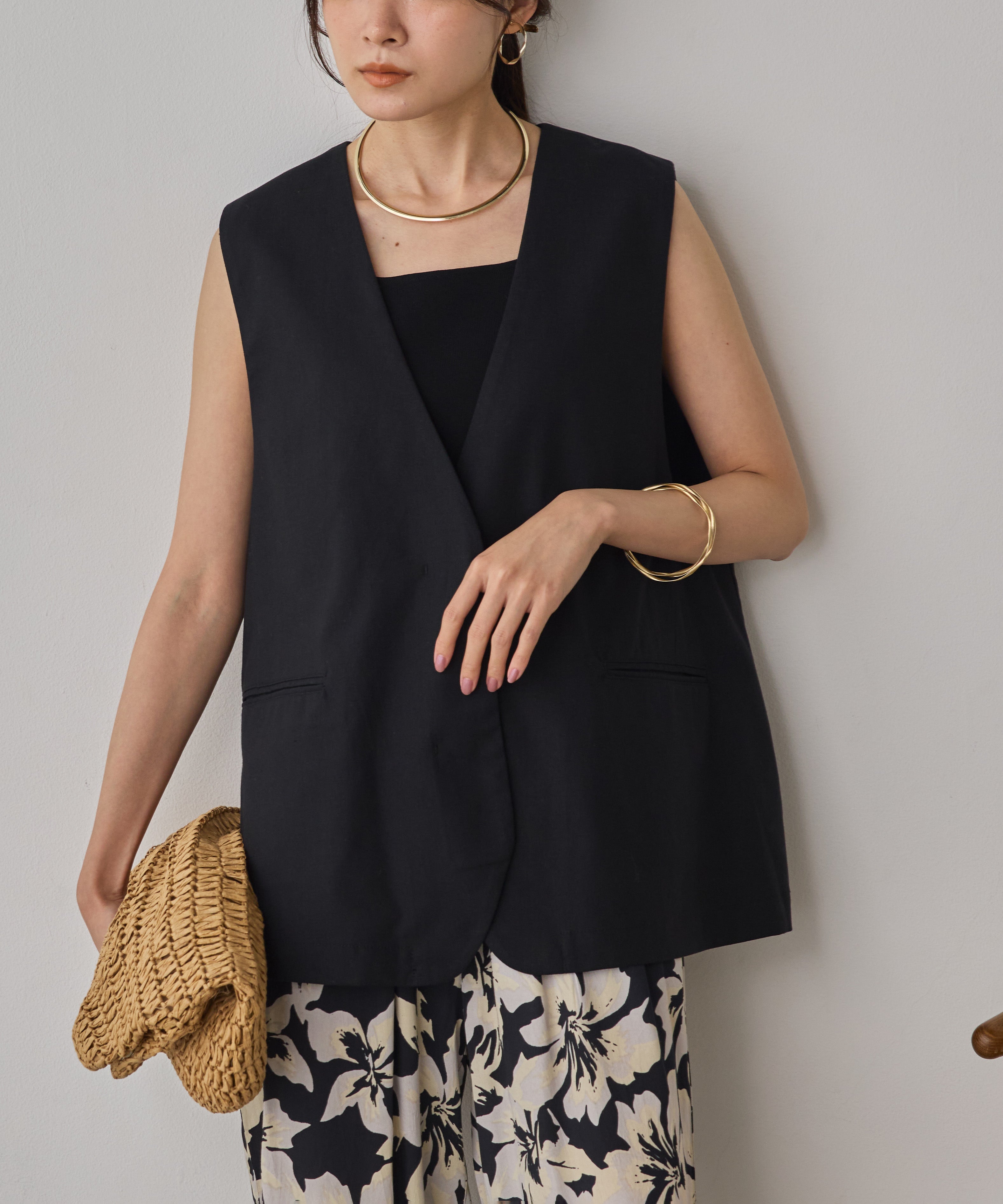 FRENCH LINEN GILET