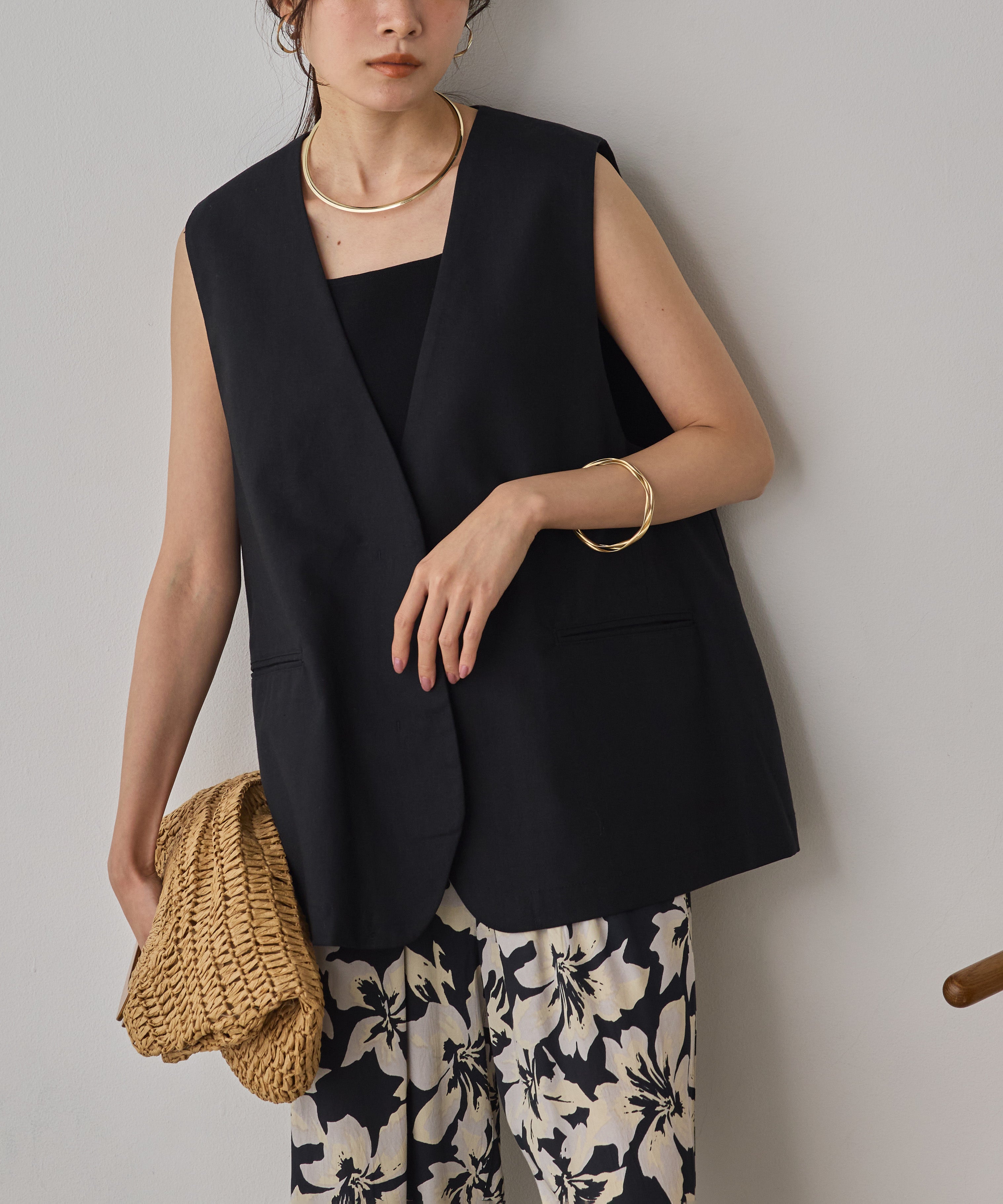 FRENCH LINEN GILET