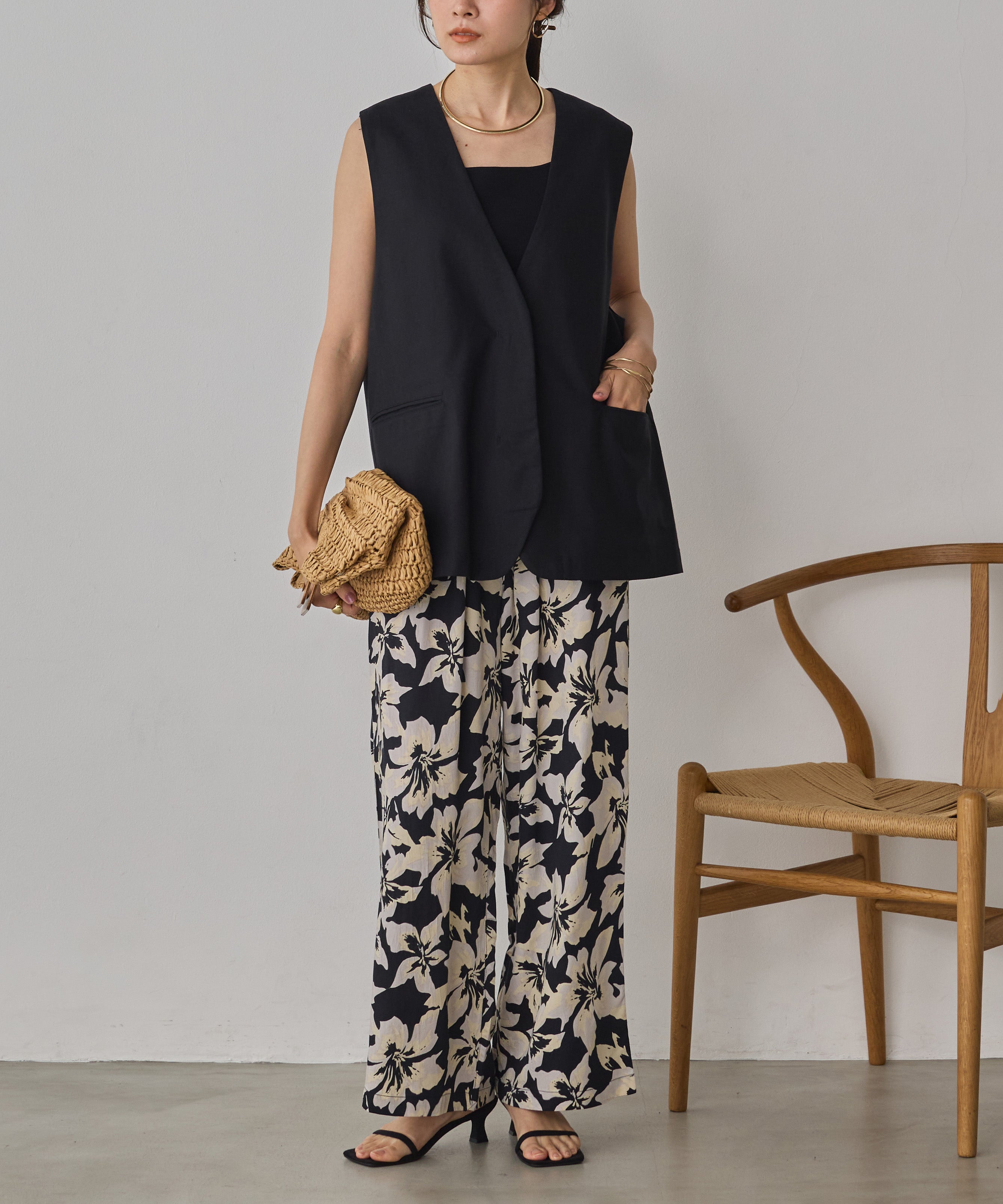 FRENCH LINEN GILET