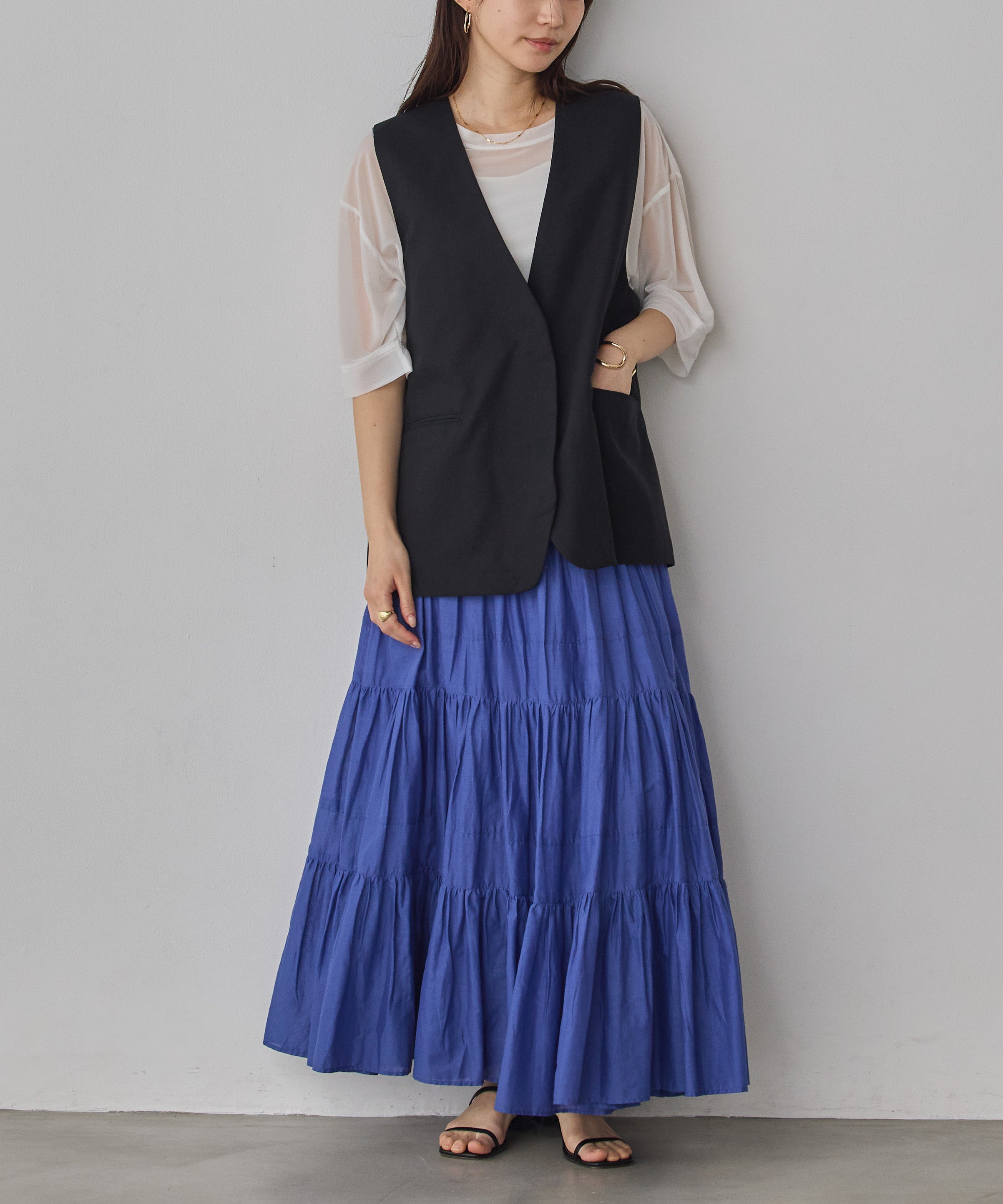 FRENCH LINEN GILET