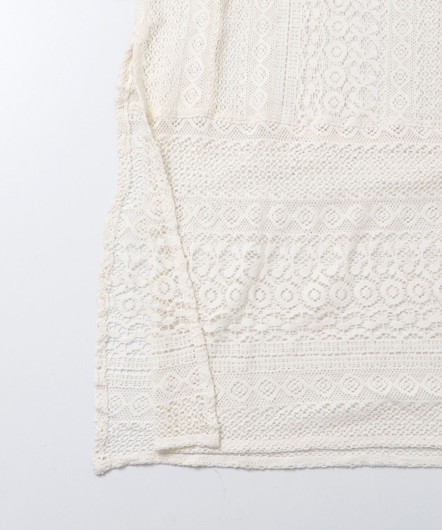 LACE LONG GILET