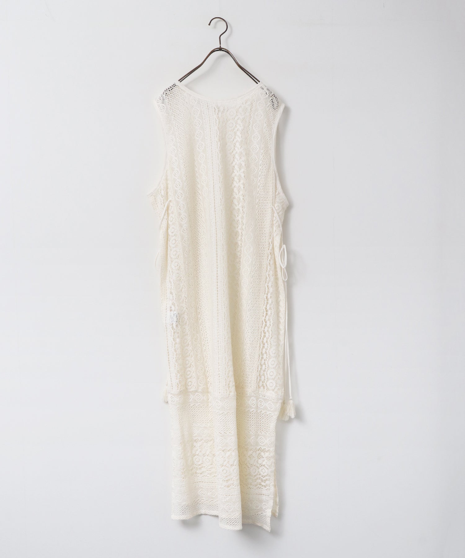 LACE LONG GILET