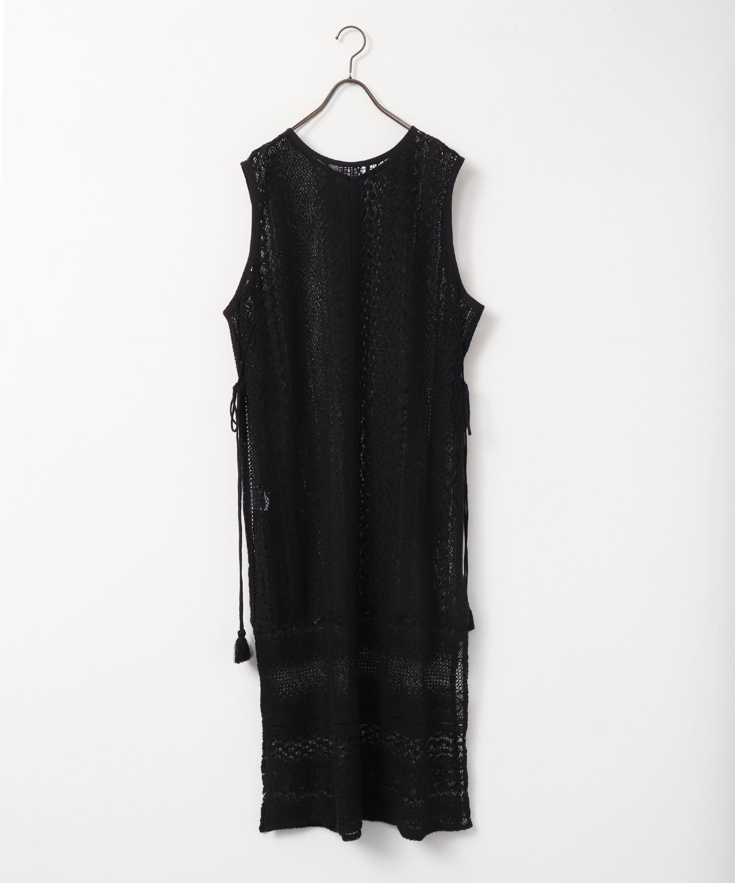 LACE LONG GILET