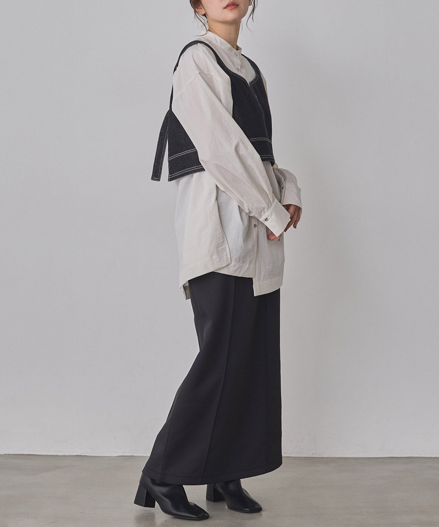 [LIMITED] SLAB DENIM BUSTIER
