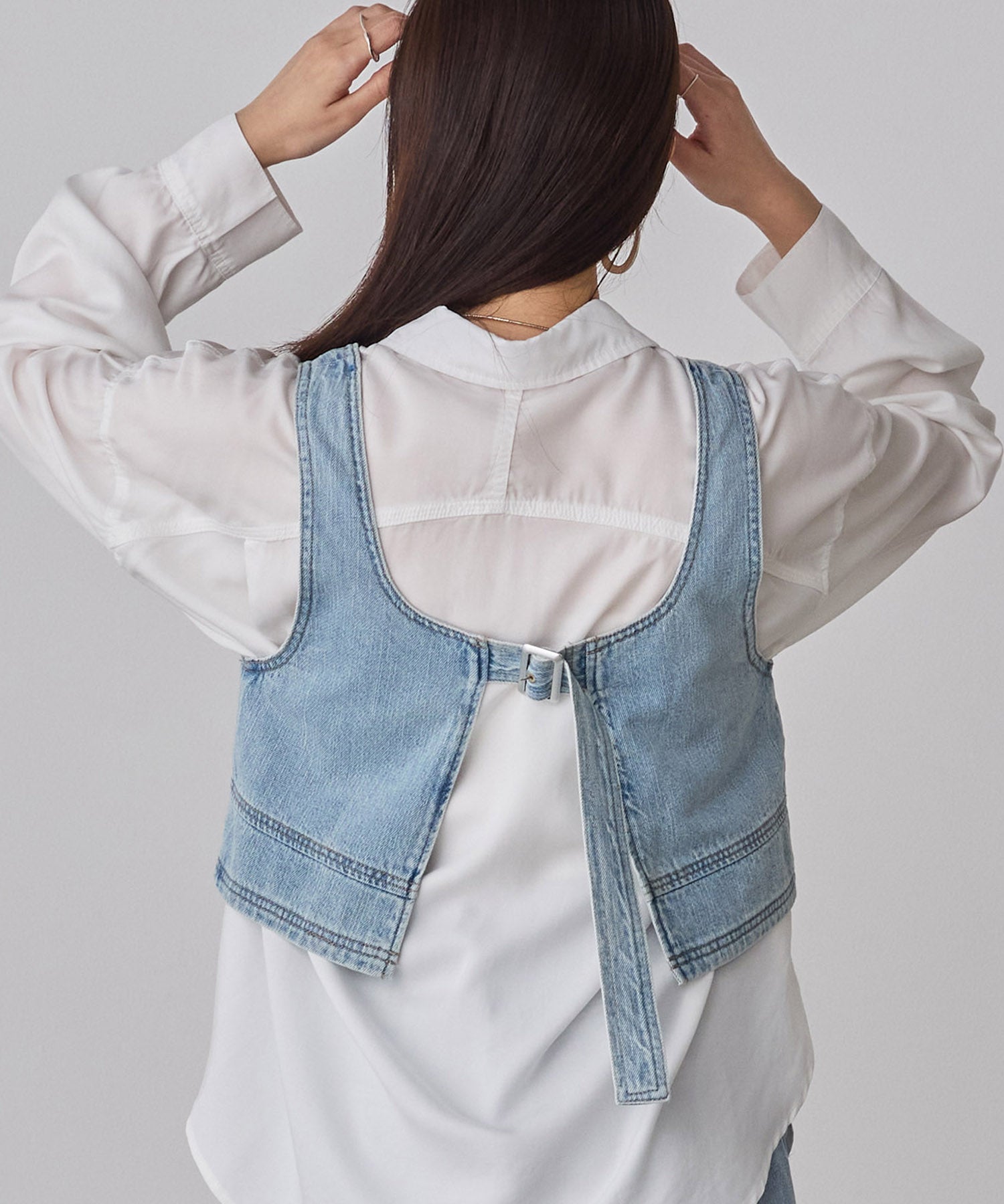 [LIMITED] SLAB DENIM BUSTIER