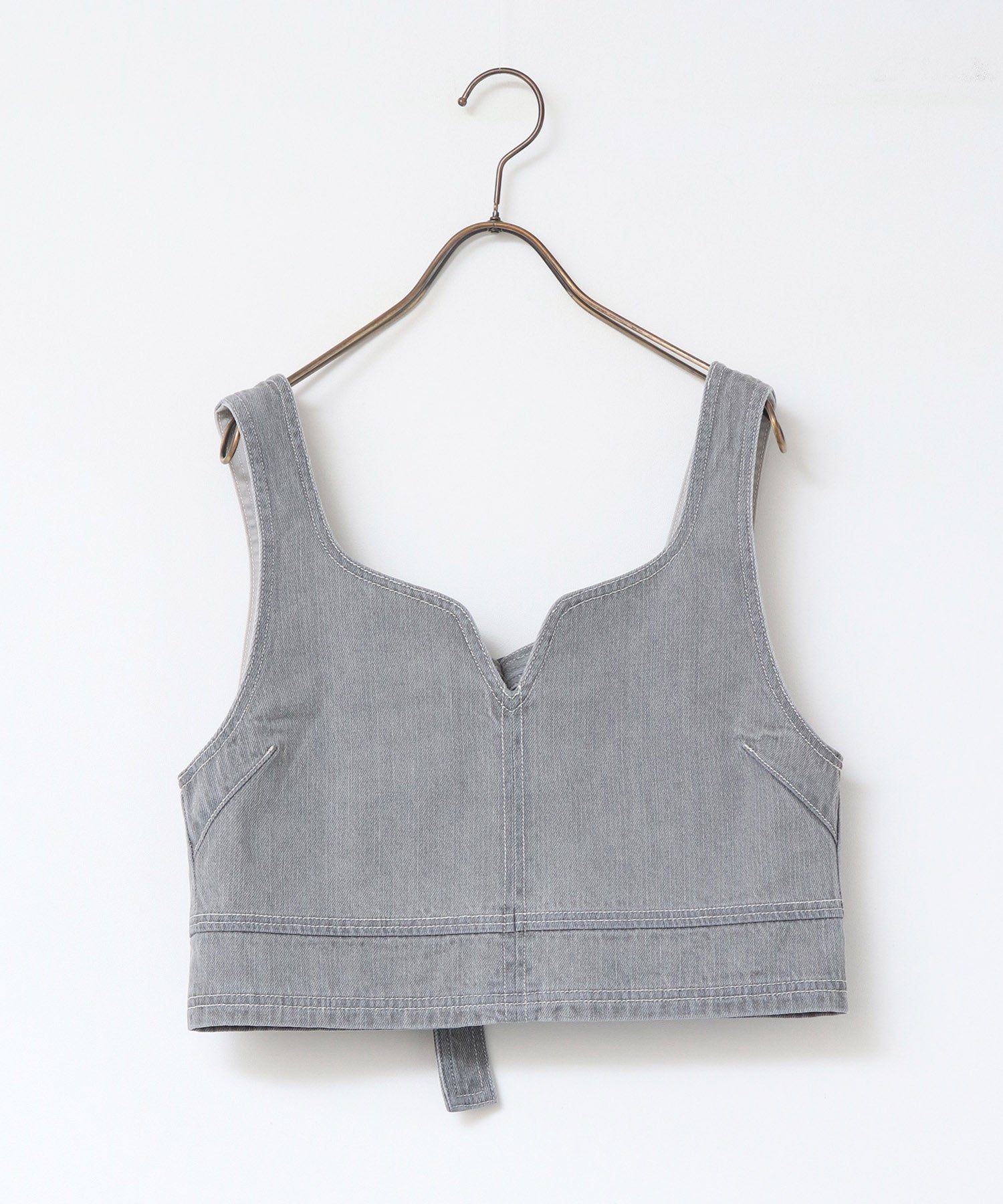 [LIMITED] SLAB DENIM BUSTIER