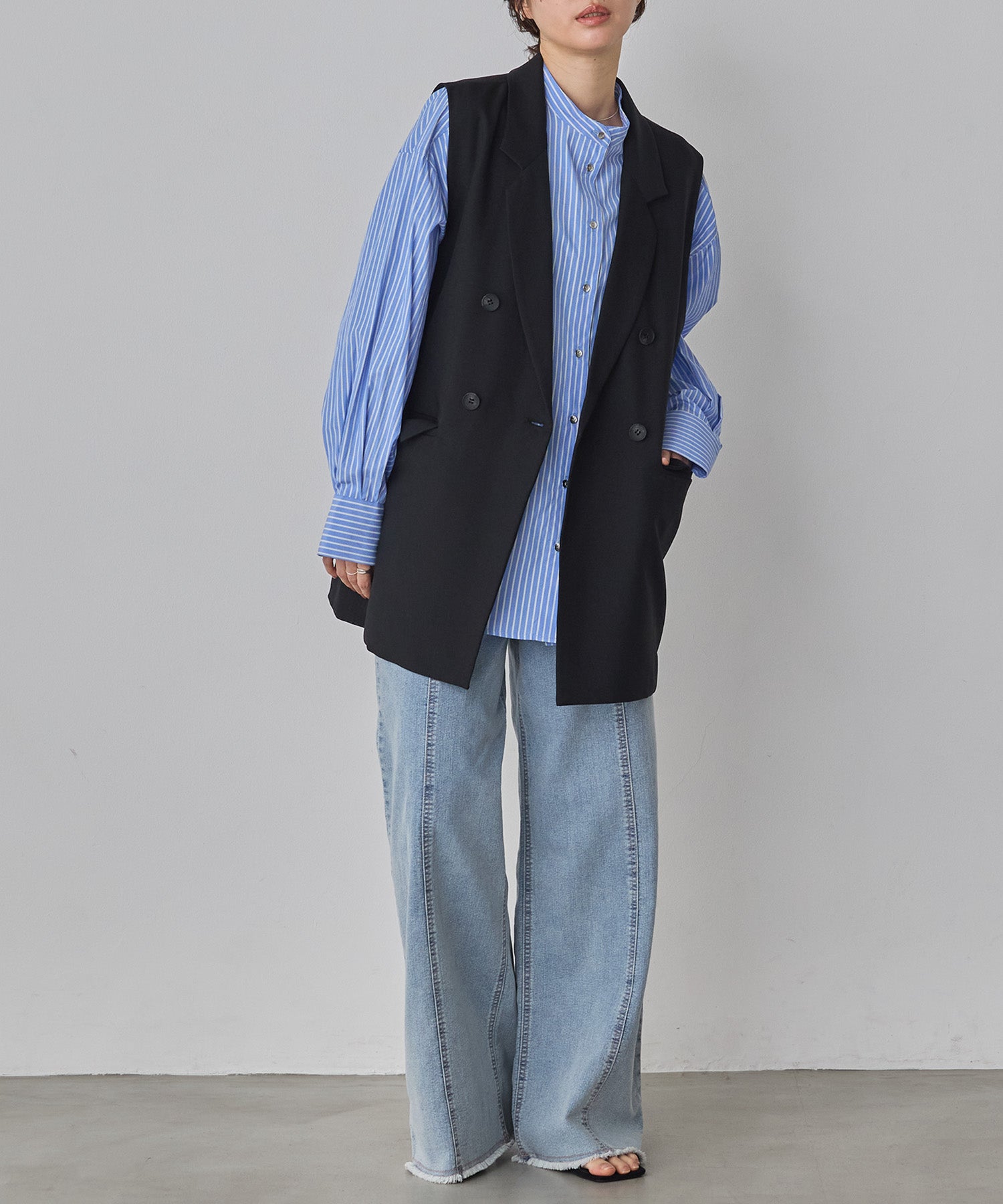 model : H160 着用サイズ : FREE