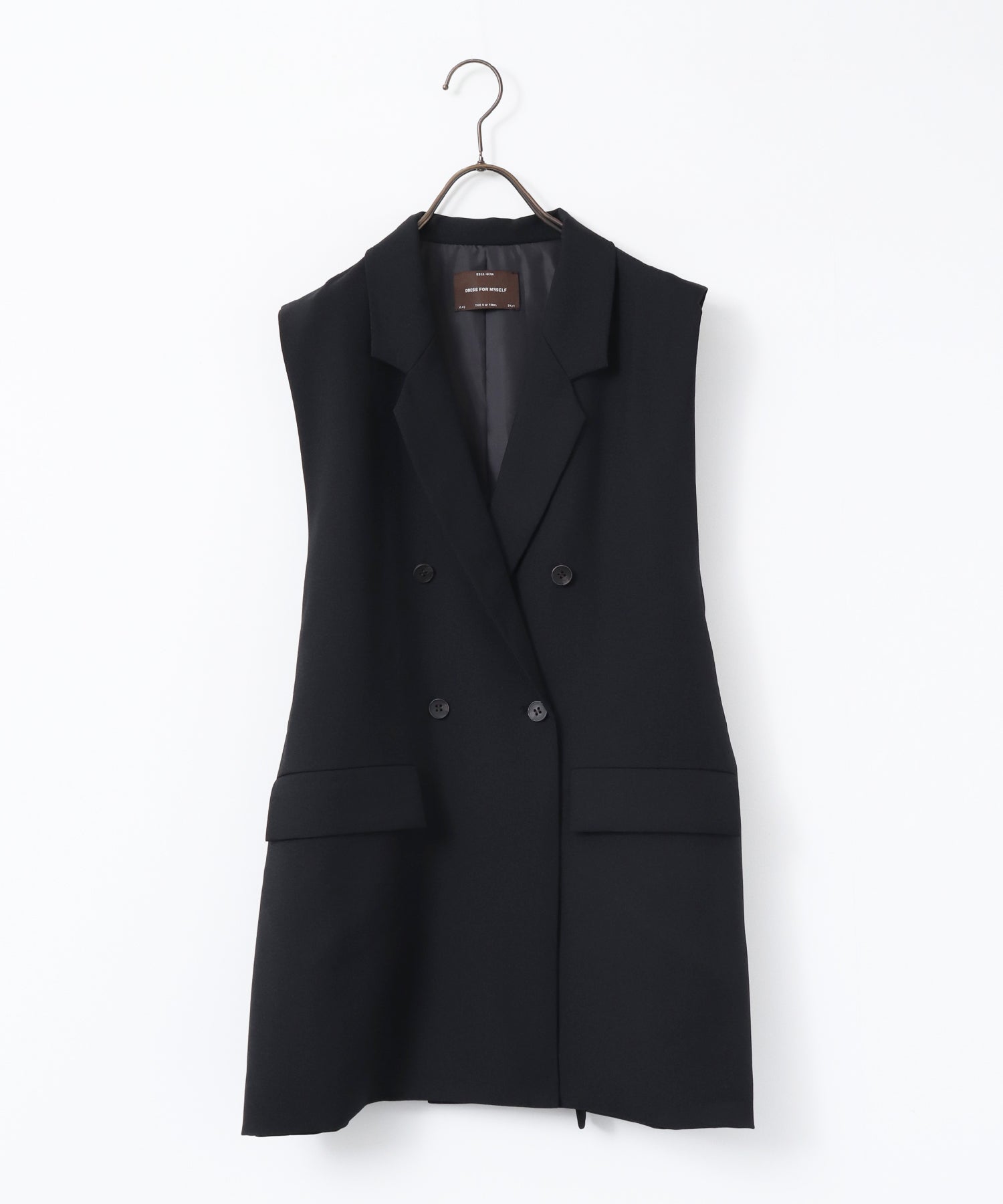 [LIMITED] [SETUP] HEATHER TONE MIDI GILET