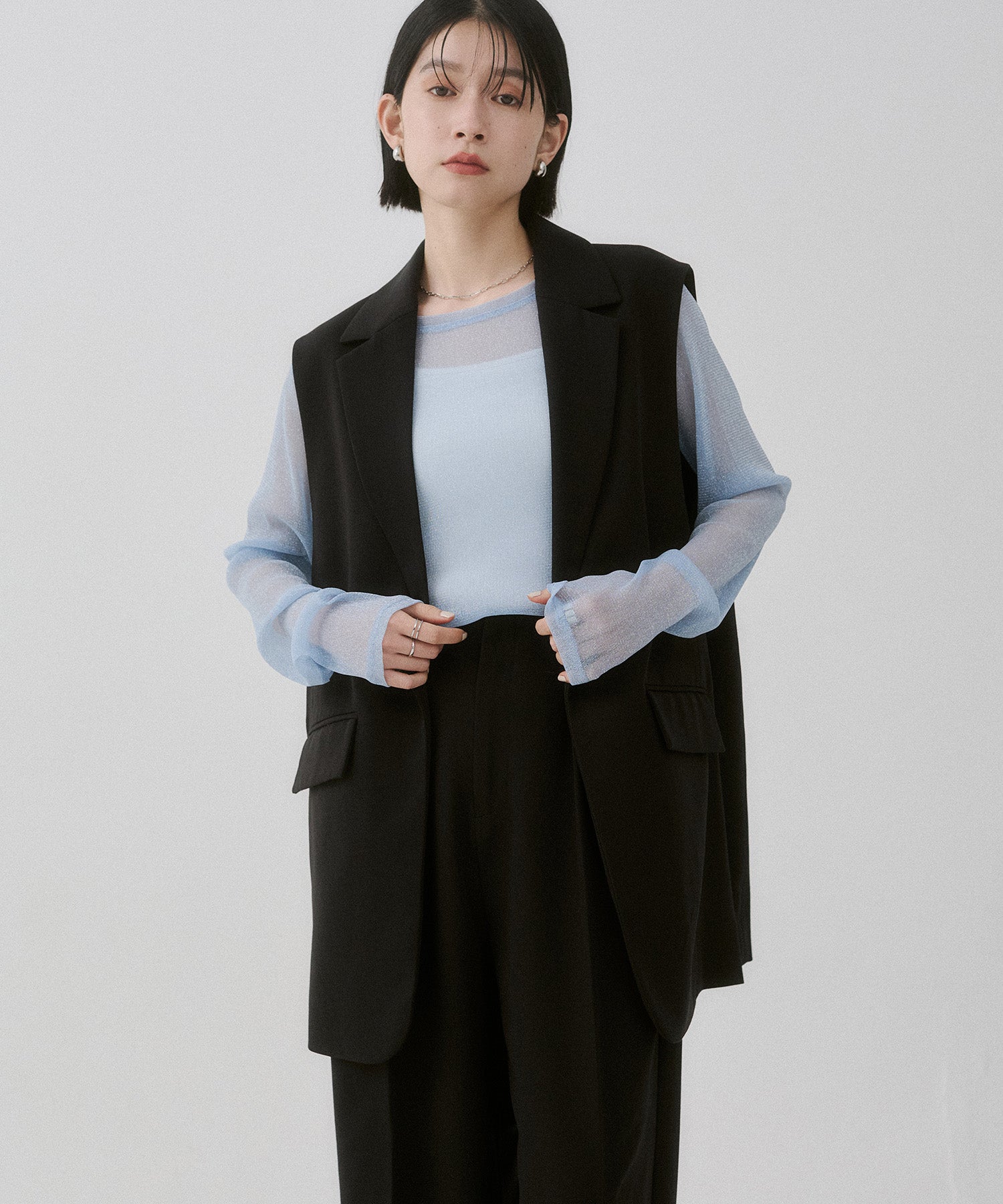 POLYRAYON BUCK COCOON GILET