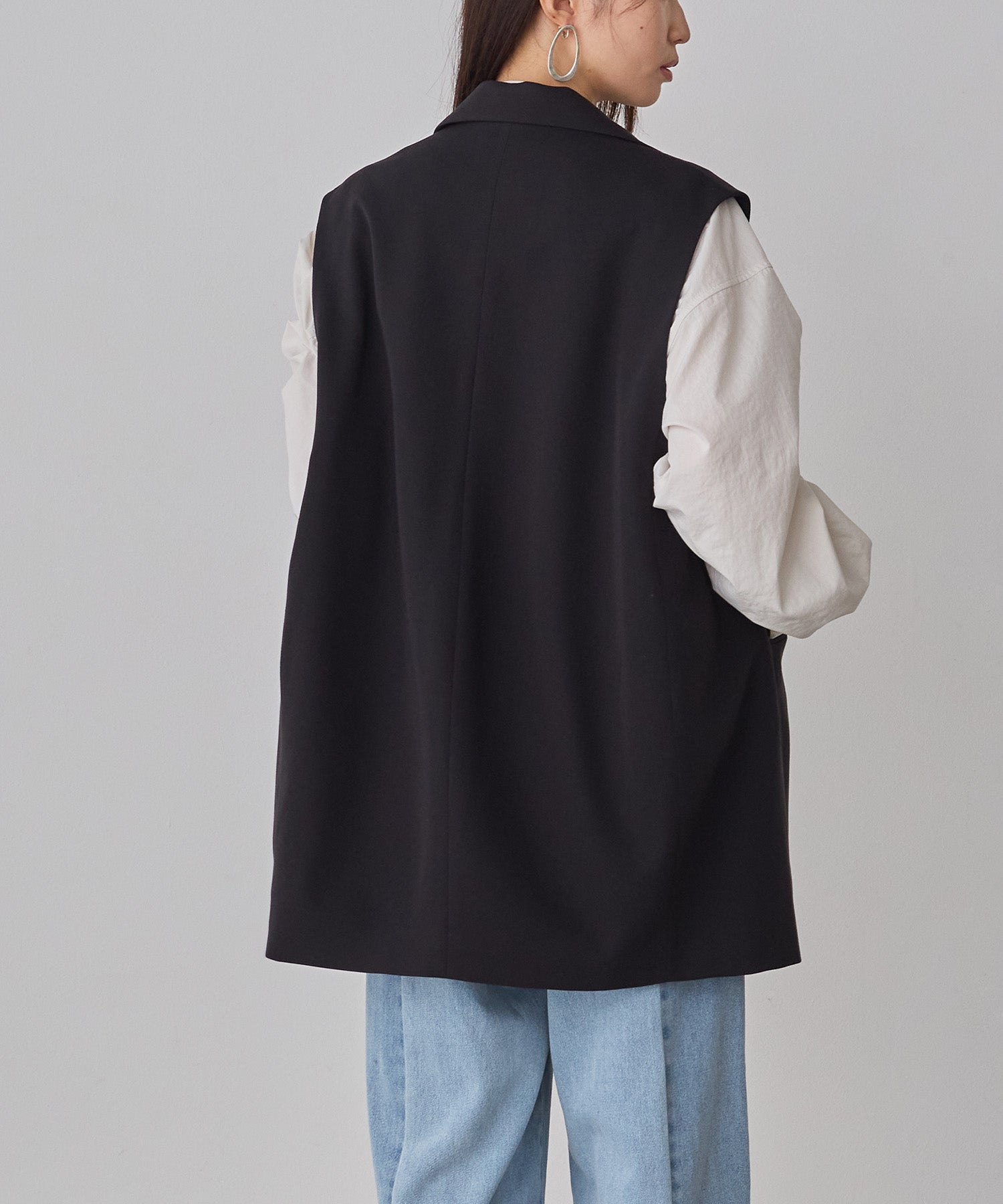 POLYRAYON BUCK COCOON GILET