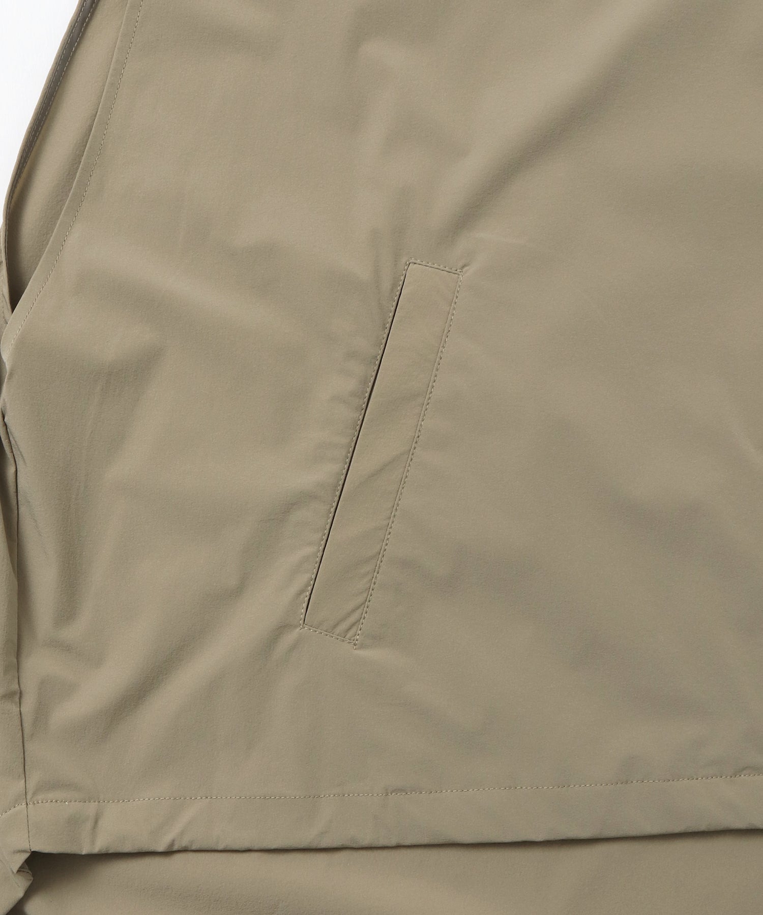 [ICE TOUCH] DOUBLE-ZIP SLEEVELESS BLOUSON