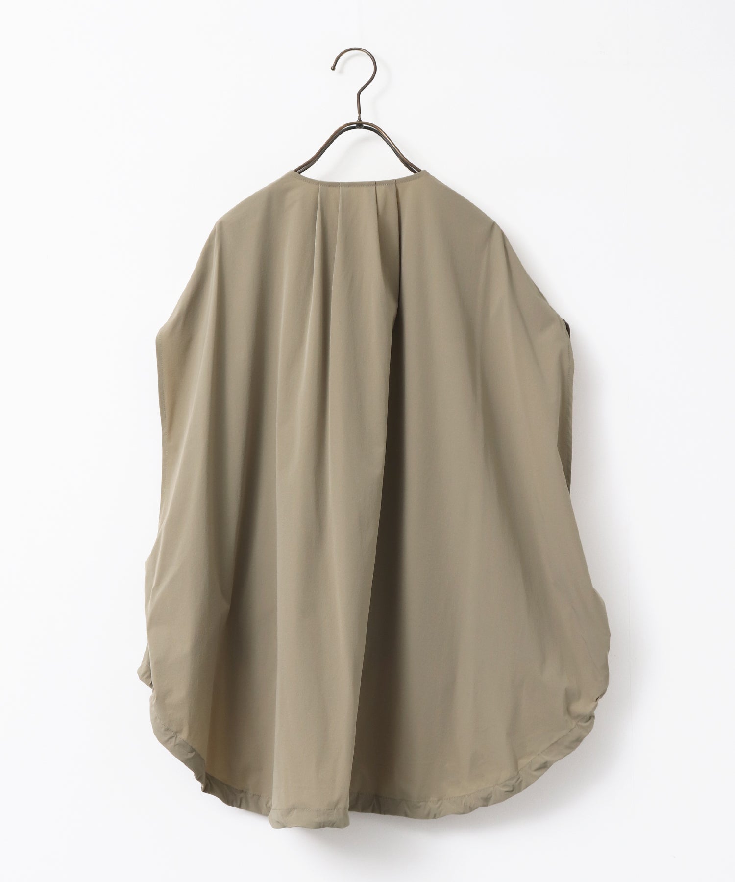 [ICE TOUCH] DOUBLE-ZIP SLEEVELESS BLOUSON