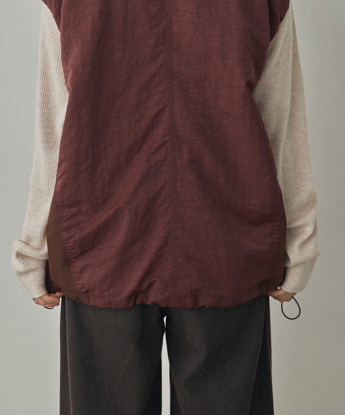 SUBTLE COLOURWAY NYLON MA-1 WAISTCOAT