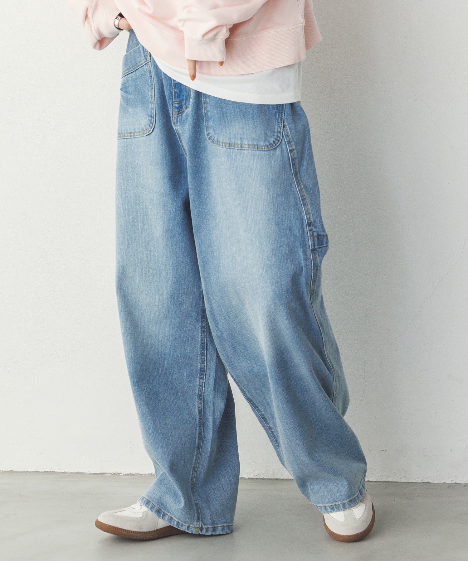 ストレッチデニム ワークパンツ