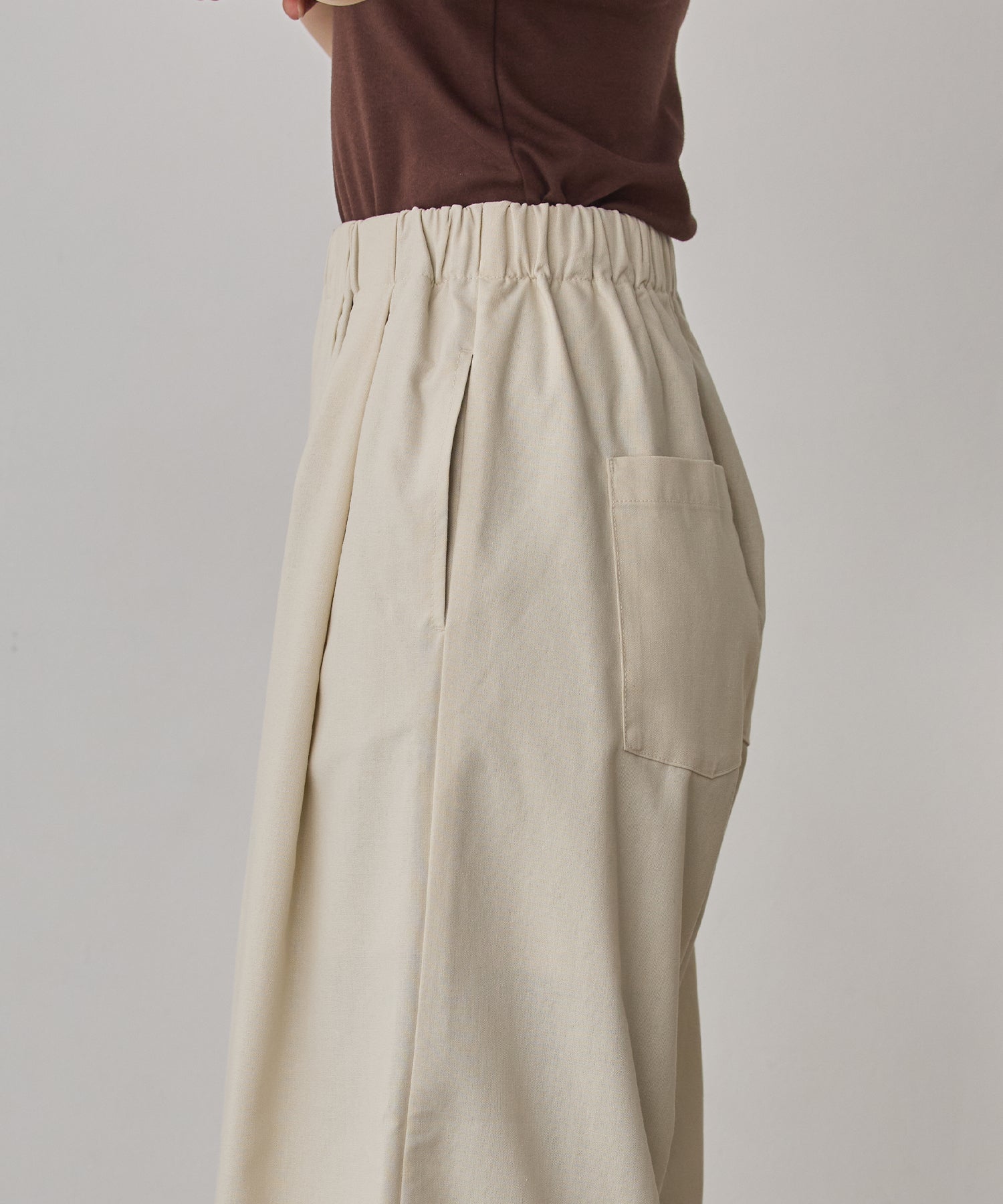 《PRE-ORDER》FRENCH LINEN WIDE-LEG PANTS