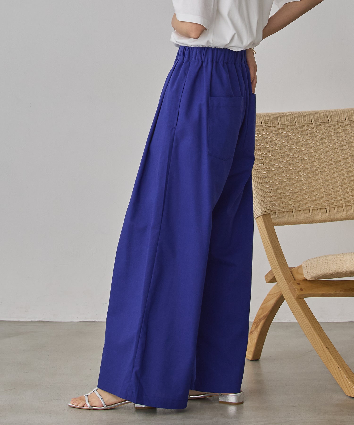 《PRE-ORDER》FRENCH LINEN WIDE-LEG PANTS