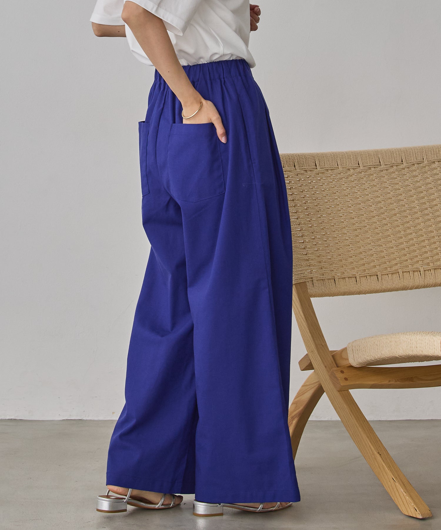 《PRE-ORDER》FRENCH LINEN WIDE-LEG PANTS