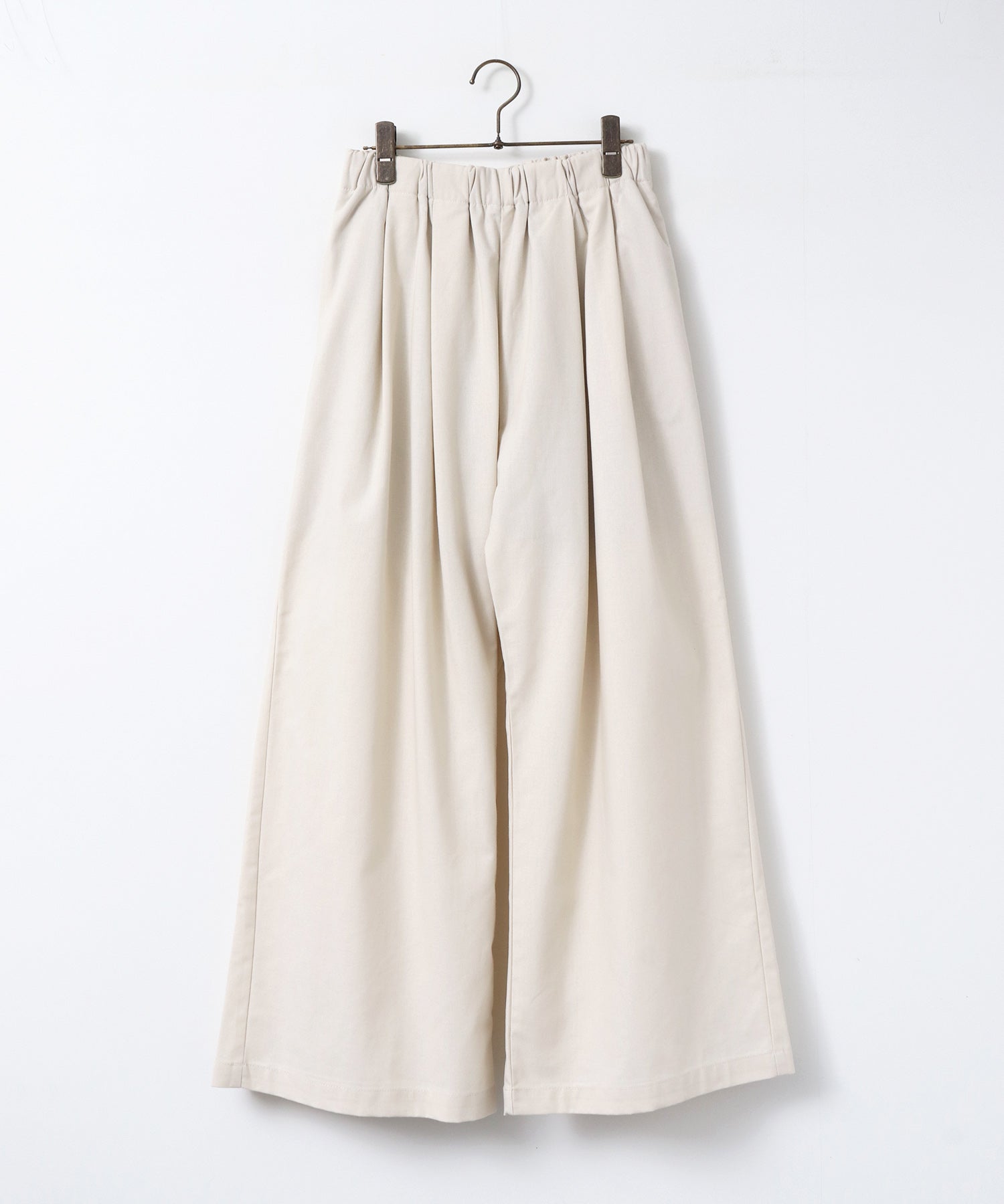 《PRE-ORDER》FRENCH LINEN WIDE-LEG PANTS