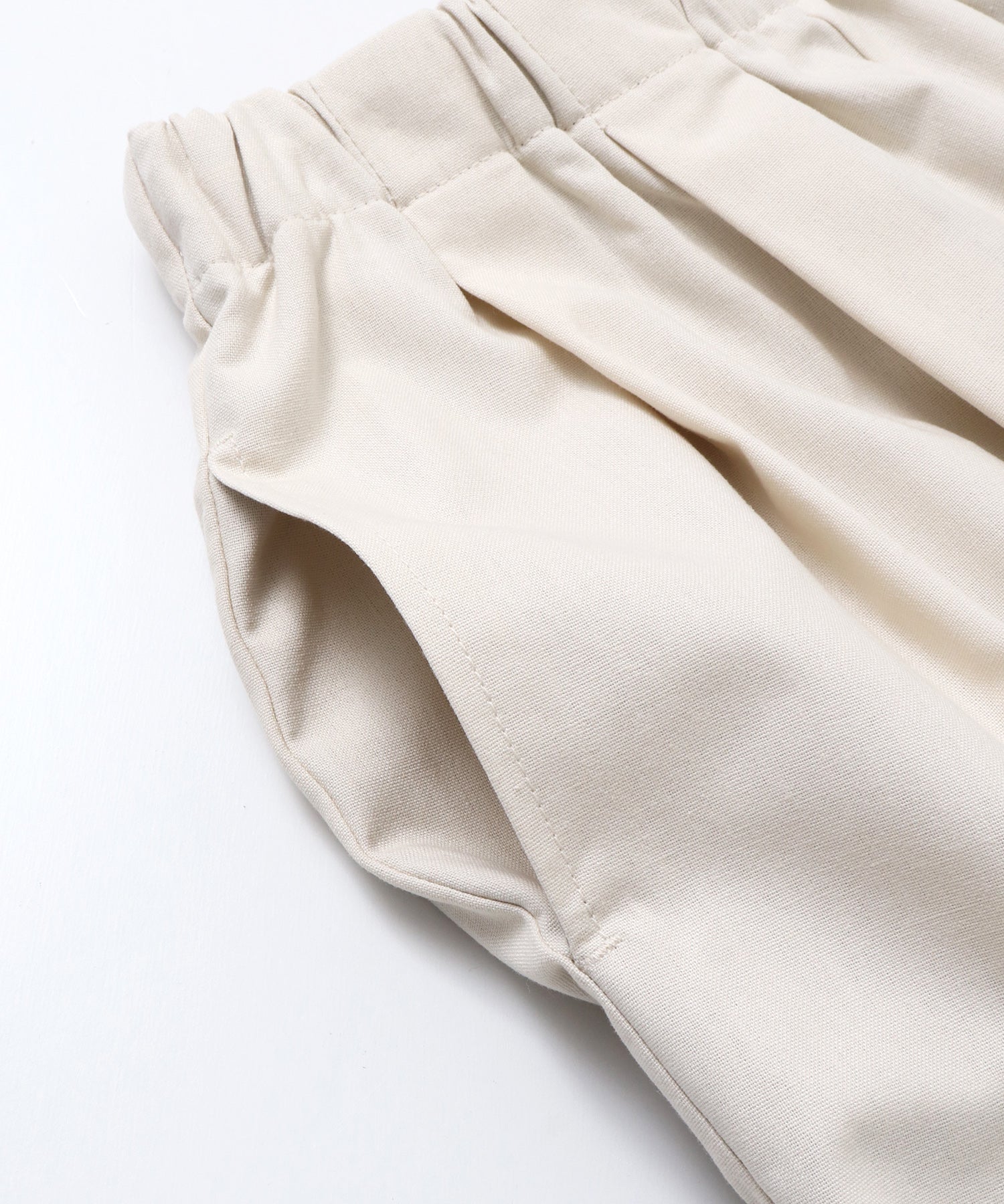 《PRE-ORDER》FRENCH LINEN WIDE-LEG PANTS