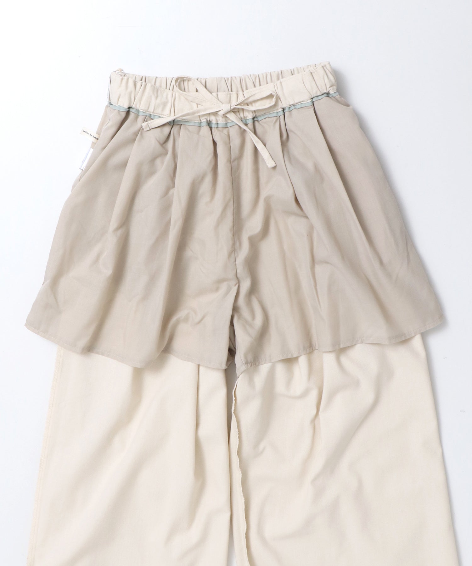 《PRE-ORDER》FRENCH LINEN WIDE-LEG PANTS