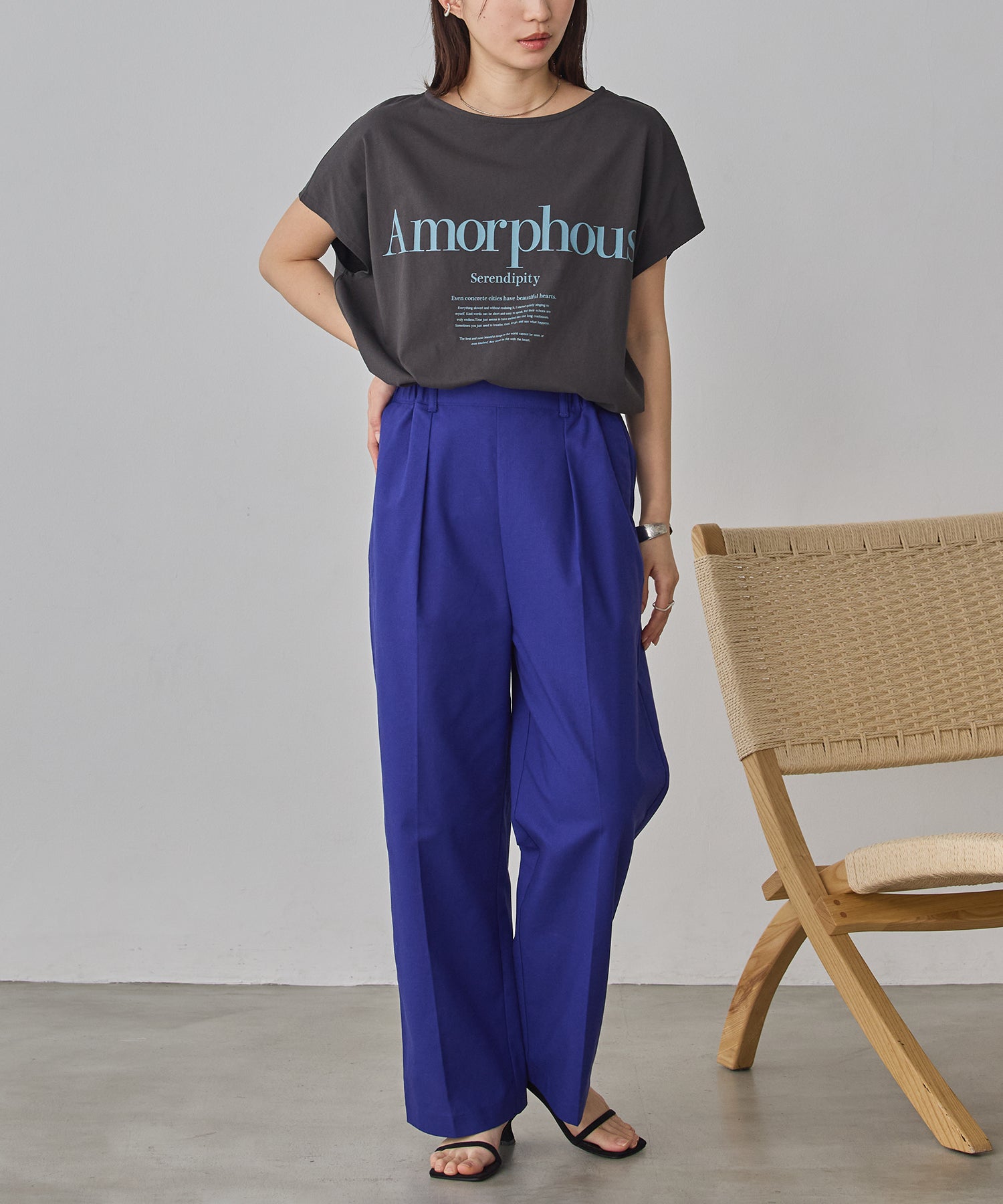 FRENCH LINEN STRAIGHT-LEG PANTS