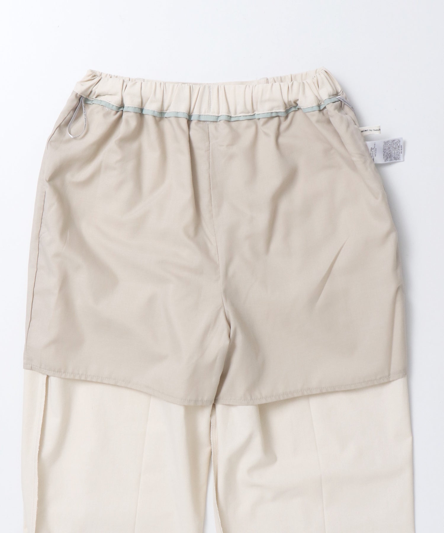 FRENCH LINEN STRAIGHT-LEG PANTS