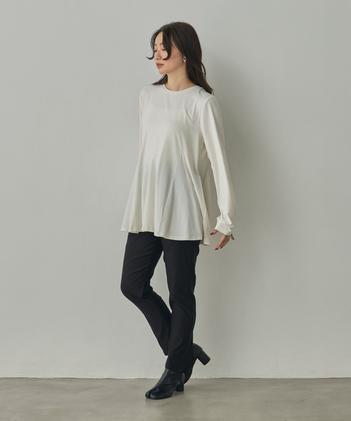 [STRETCH] FLEECE-LINED BARIRAKU TAPERED PANTS
