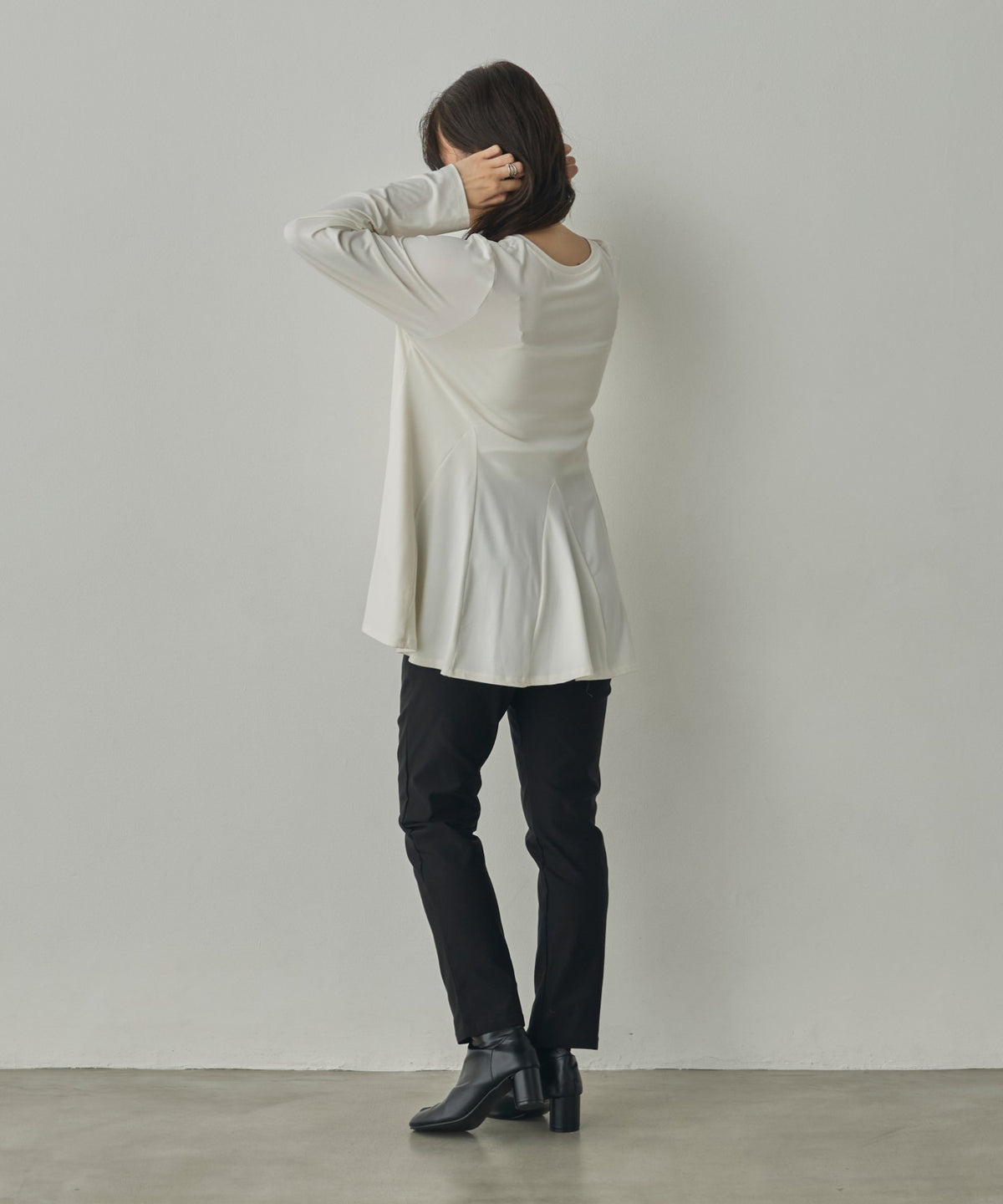 [STRETCH] FLEECE-LINED BARIRAKU TAPERED PANTS