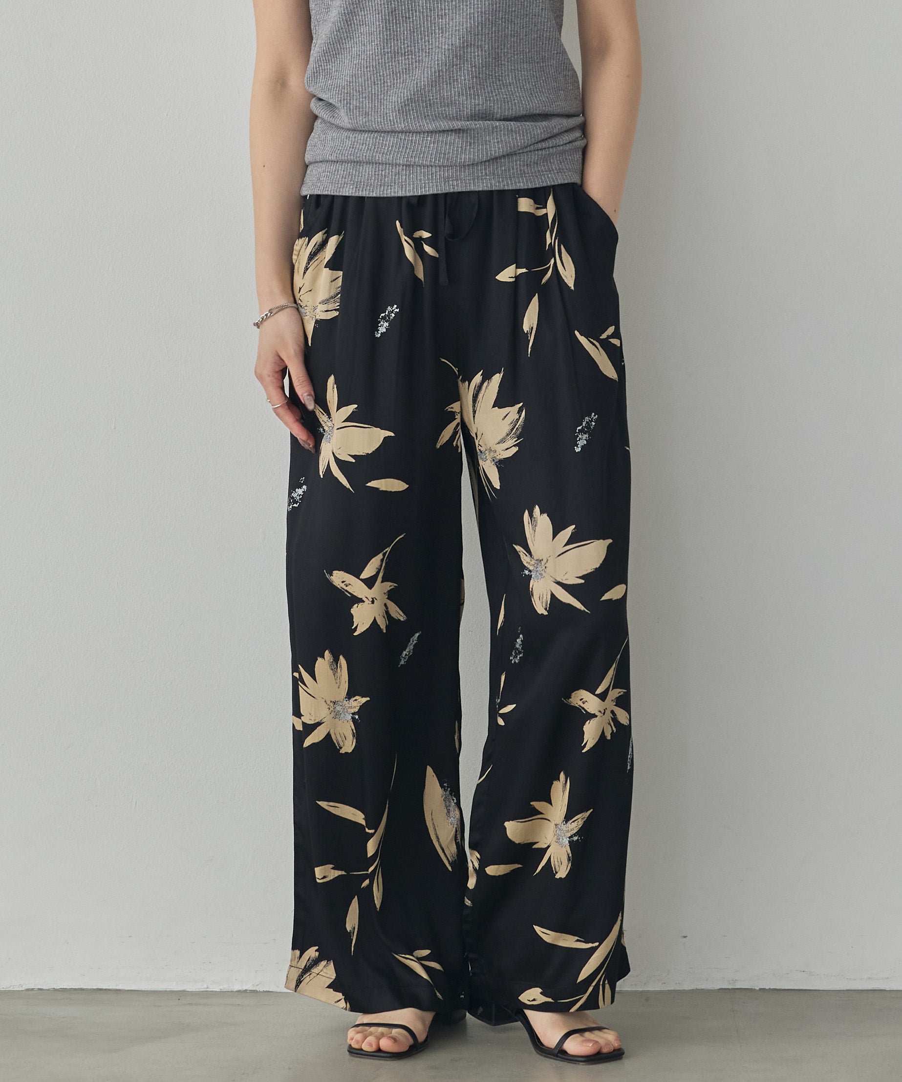 RAYON PRINTED EASY PANTS
